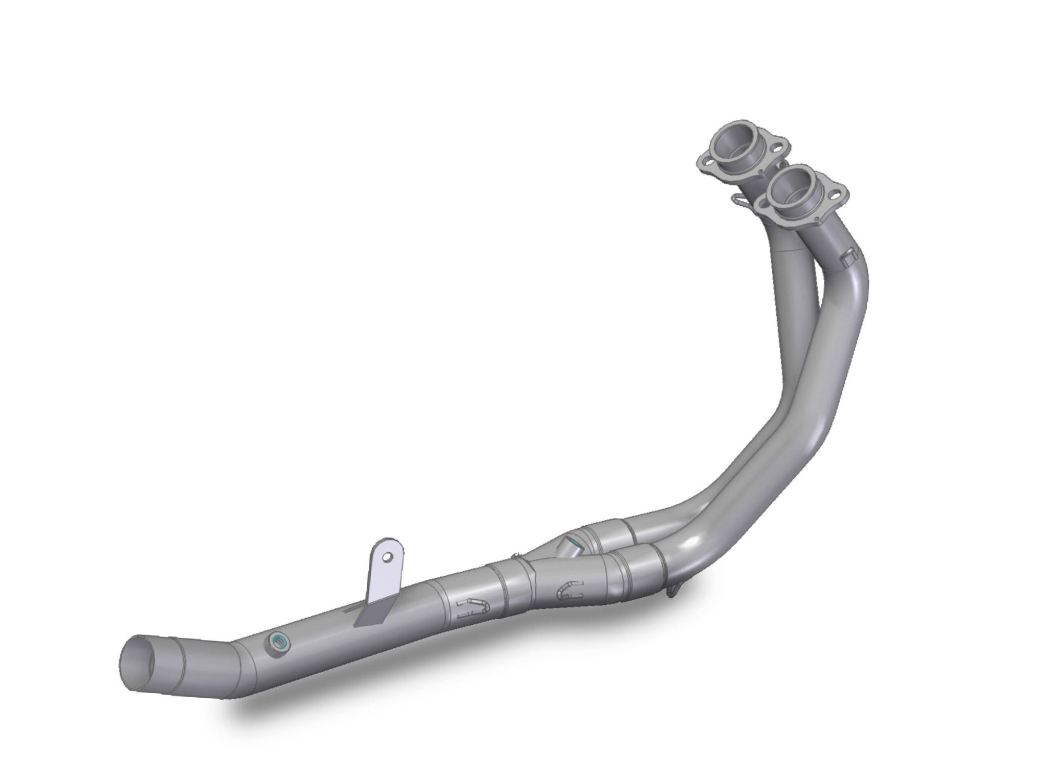 HONDA CBR 500 R MIVV Exhaust Optional Racing Collectors 2019-2020