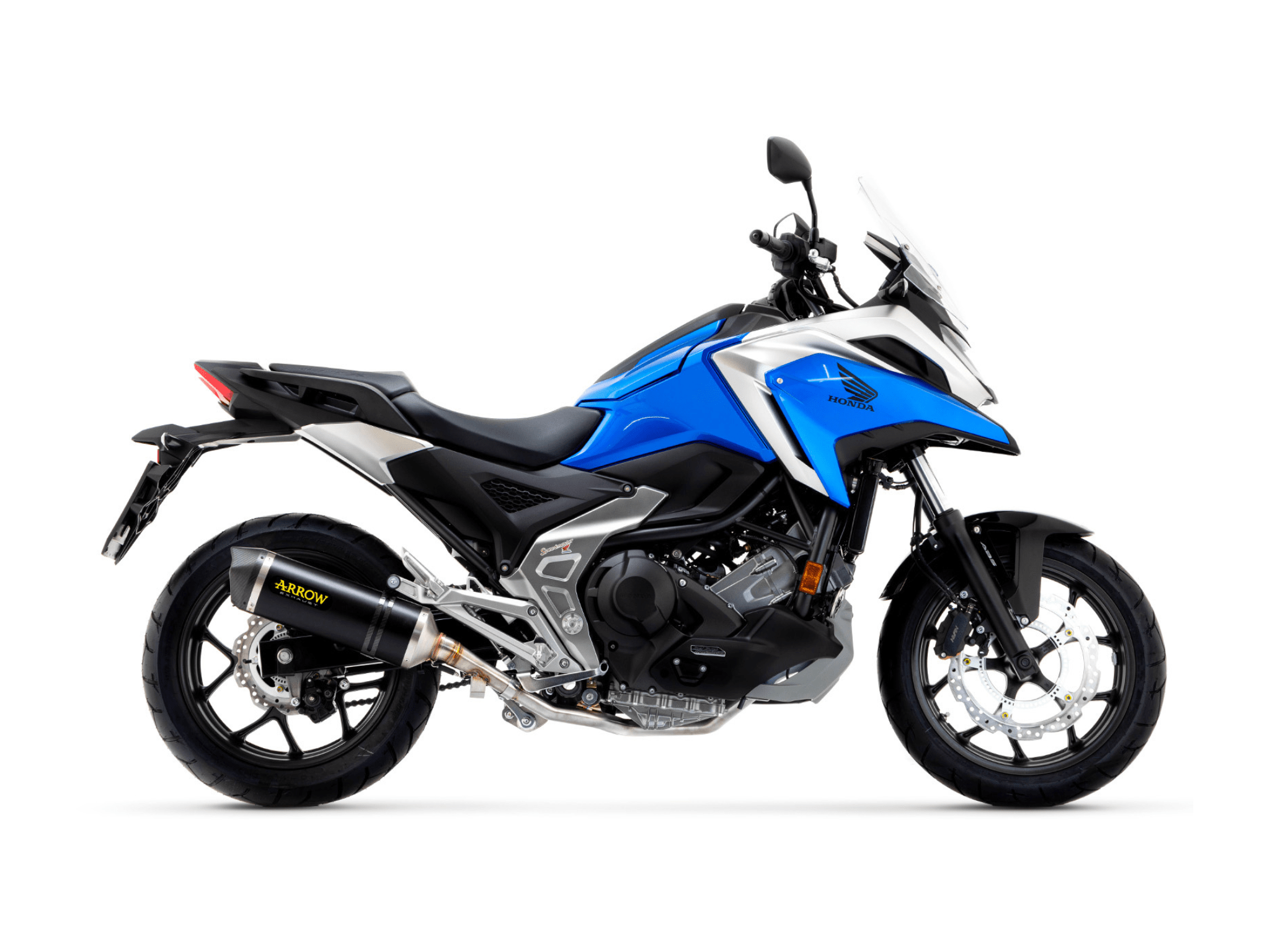 HONDA NC 750 X ARROW Exhaust Race-Tech Aluminium "Dark" Silencer 2021-2022 - Slika 2