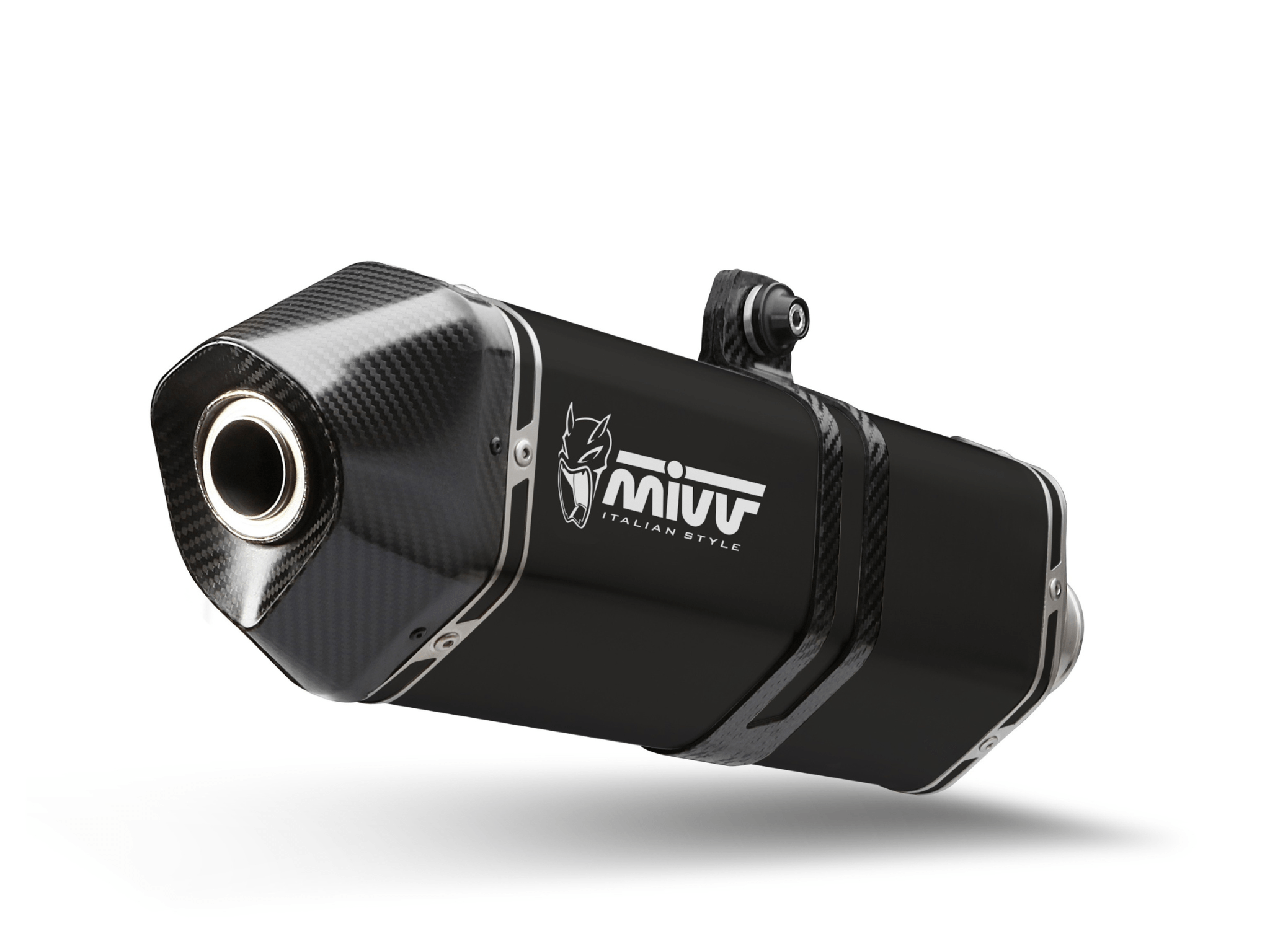HONDA VFR 1200 X CROSSTOURER MIVV Exhaust SPEED EDGE Black Slip-On Silencer 2012-2020
