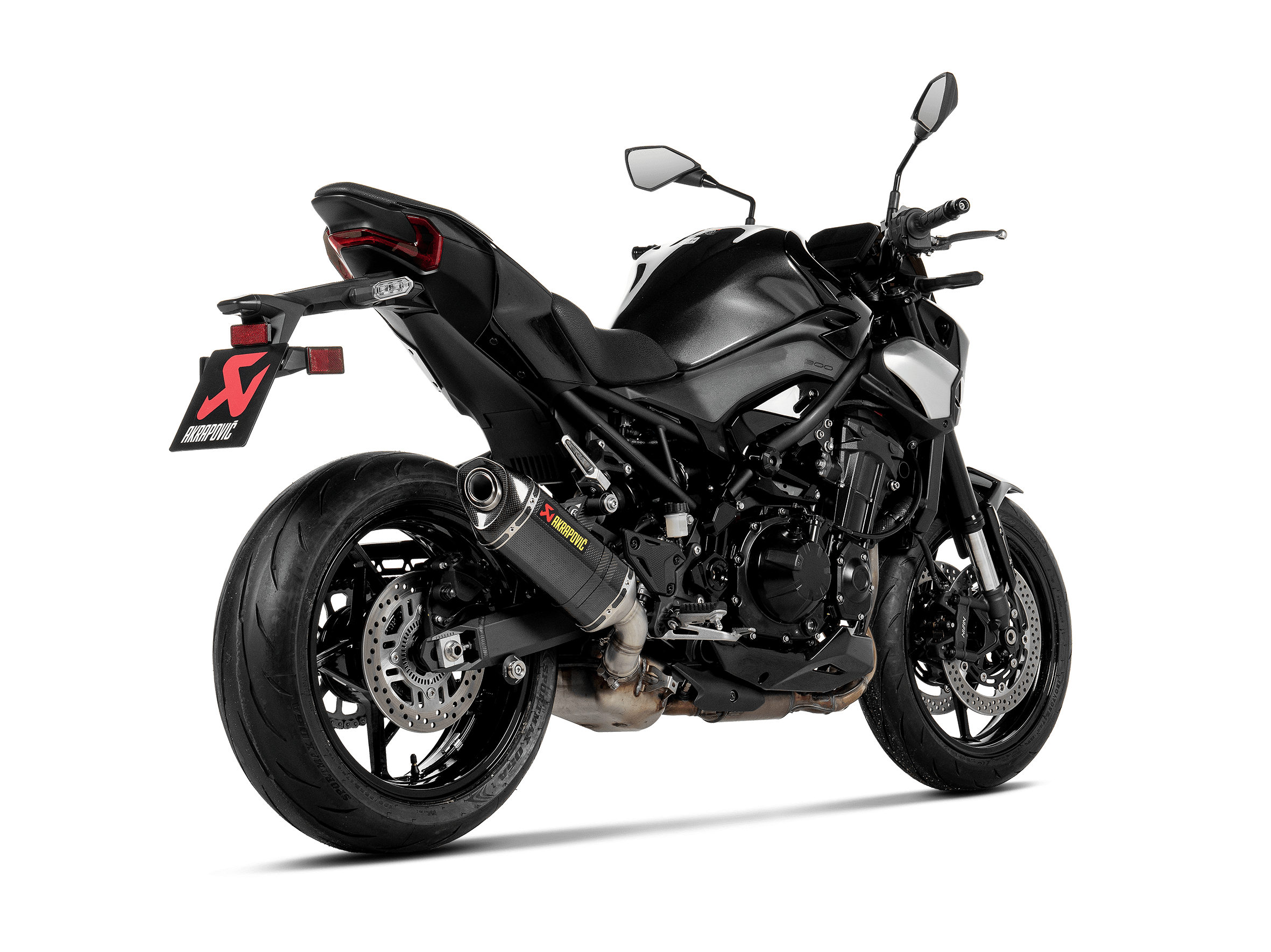 KAWASAKI Z 900 Akrapovič Slip-On Line (Carbon) 2025-2026 - immagine 3