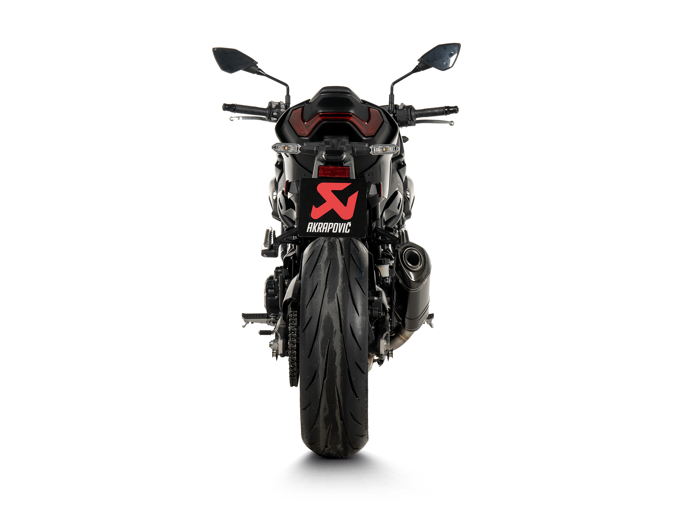 KAWASAKI Z 900 Akrapovič Slip-On Line (Carbon) 2025-2026 - immagine 4