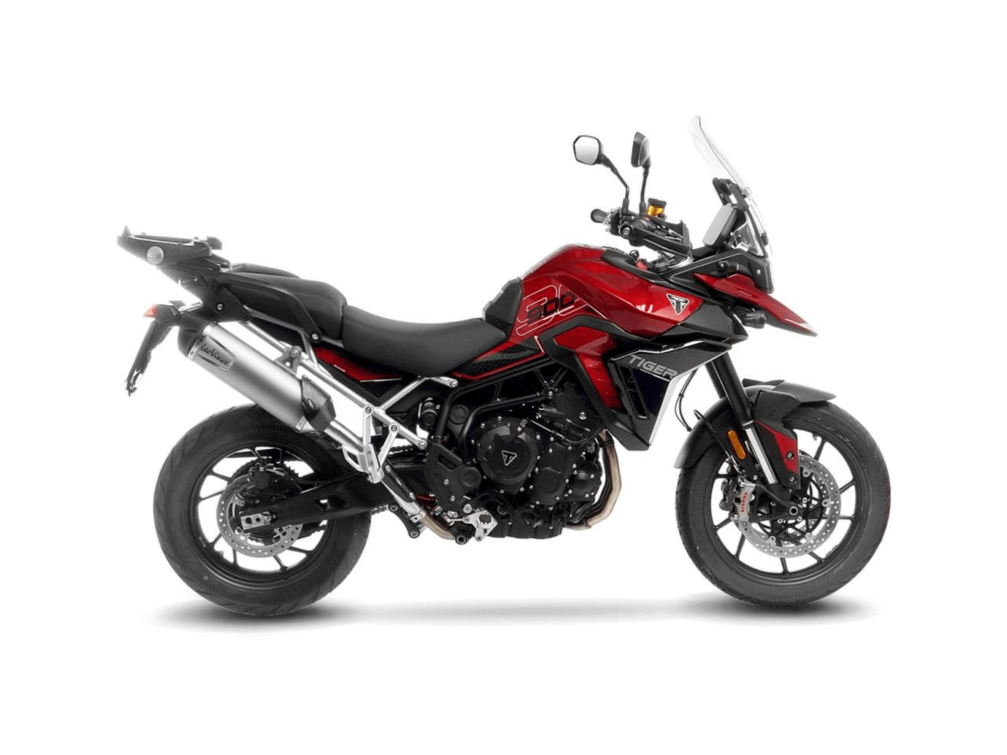 TRIUMPH TIGER 900 GT LeoVince Exhaust LV ONE EVO Slip-On Silencer 2024-2026 - immagine 2