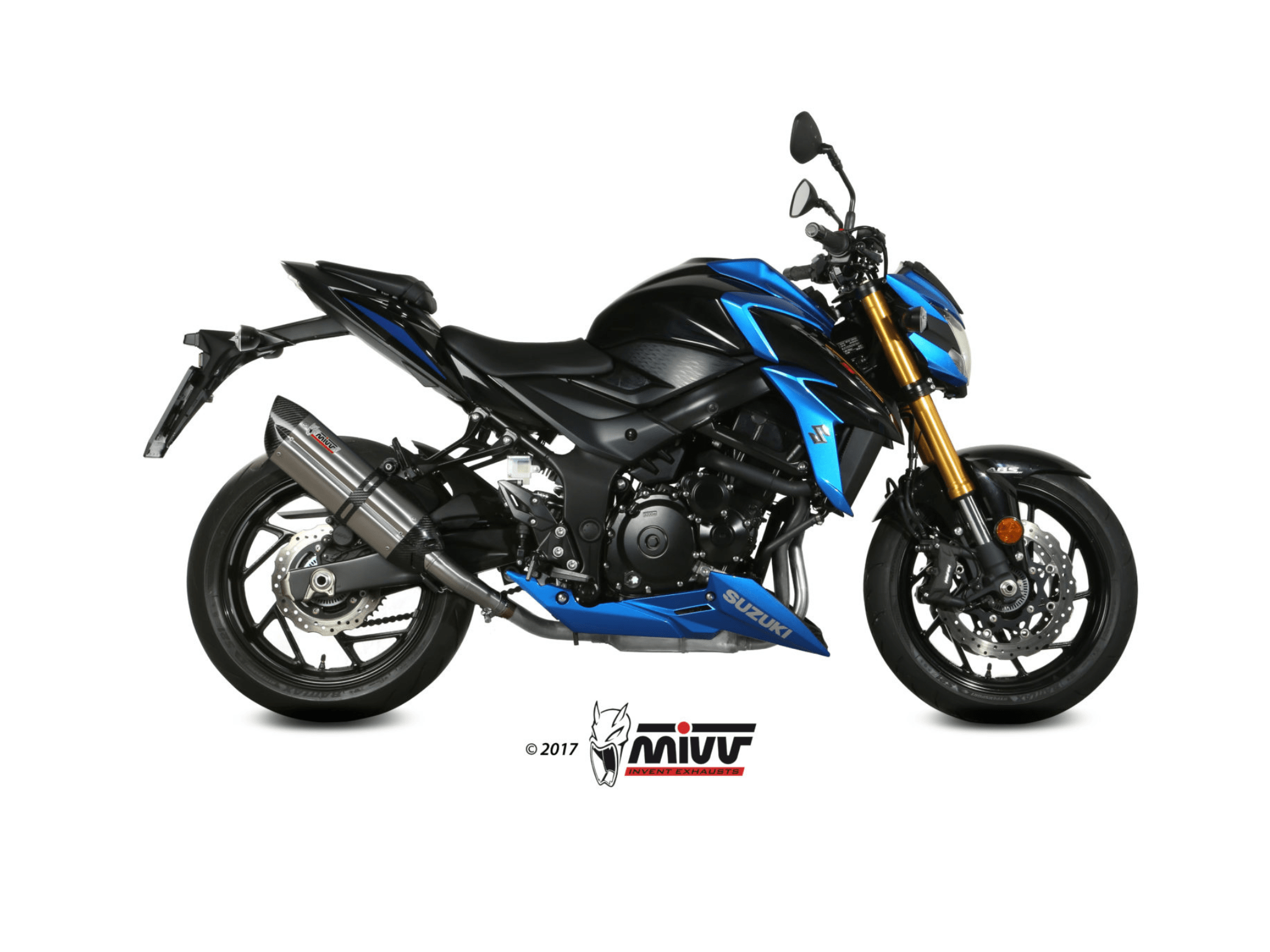 SUZUKI GSX-S 750 MIVV Exhaust SUONO Slip-On Silencer 2017-2020 - Slika 2
