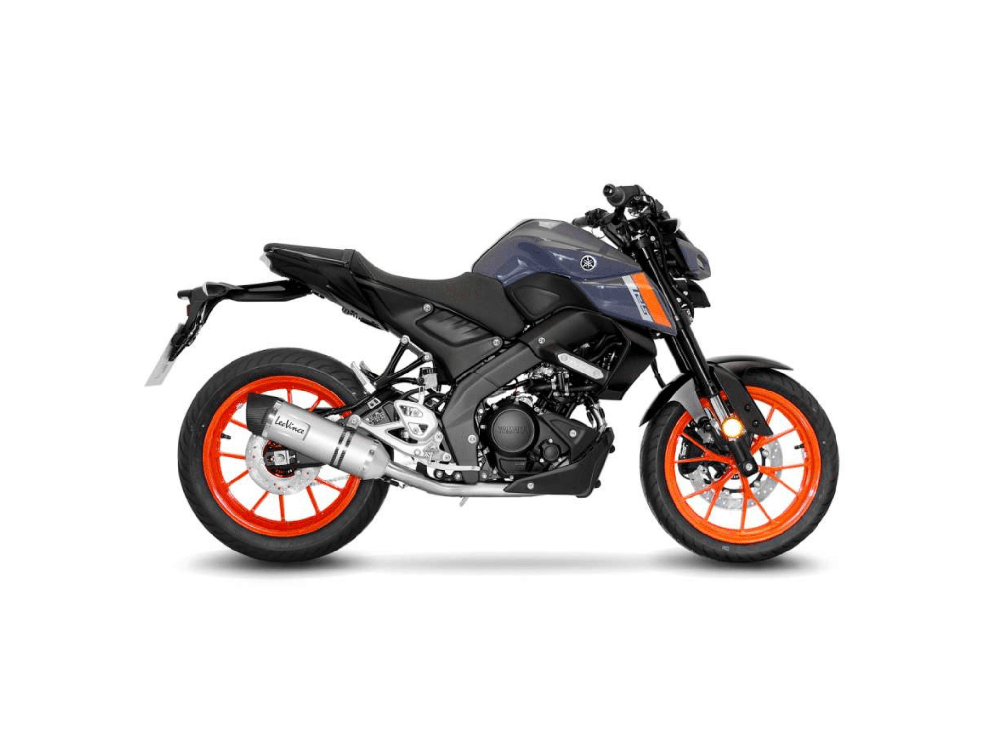 YAMAHA MT-125 LeoVince Exhaust Complete System with LV ONE Silencer 2021-2024 - Slika 2