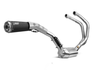 YAMAHA XSR 700 MIVV Exhaust Complete System with GHIBLI Black Silencer 2016-2020