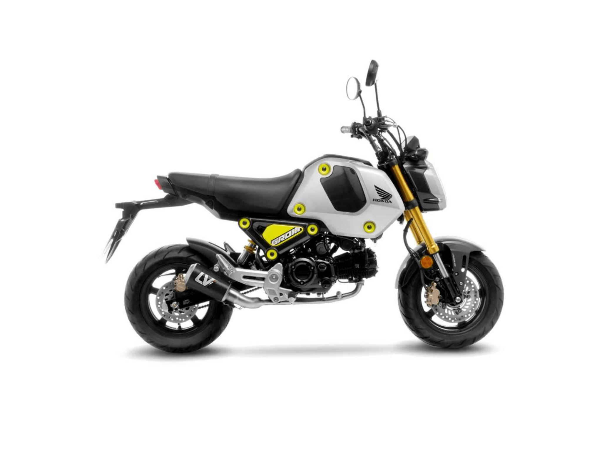 HONDA MSX 125 / GROM LeoVince Exhaust Complete Racing System with LV-10 Carbon Silencer 2022-2024 - Slika 2