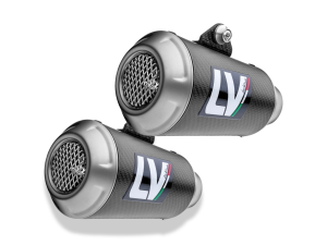 HONDA MSX 125 / GROM LeoVince Exhaust Complete Racing System with LV-10 Carbon Silencers 2022-2024