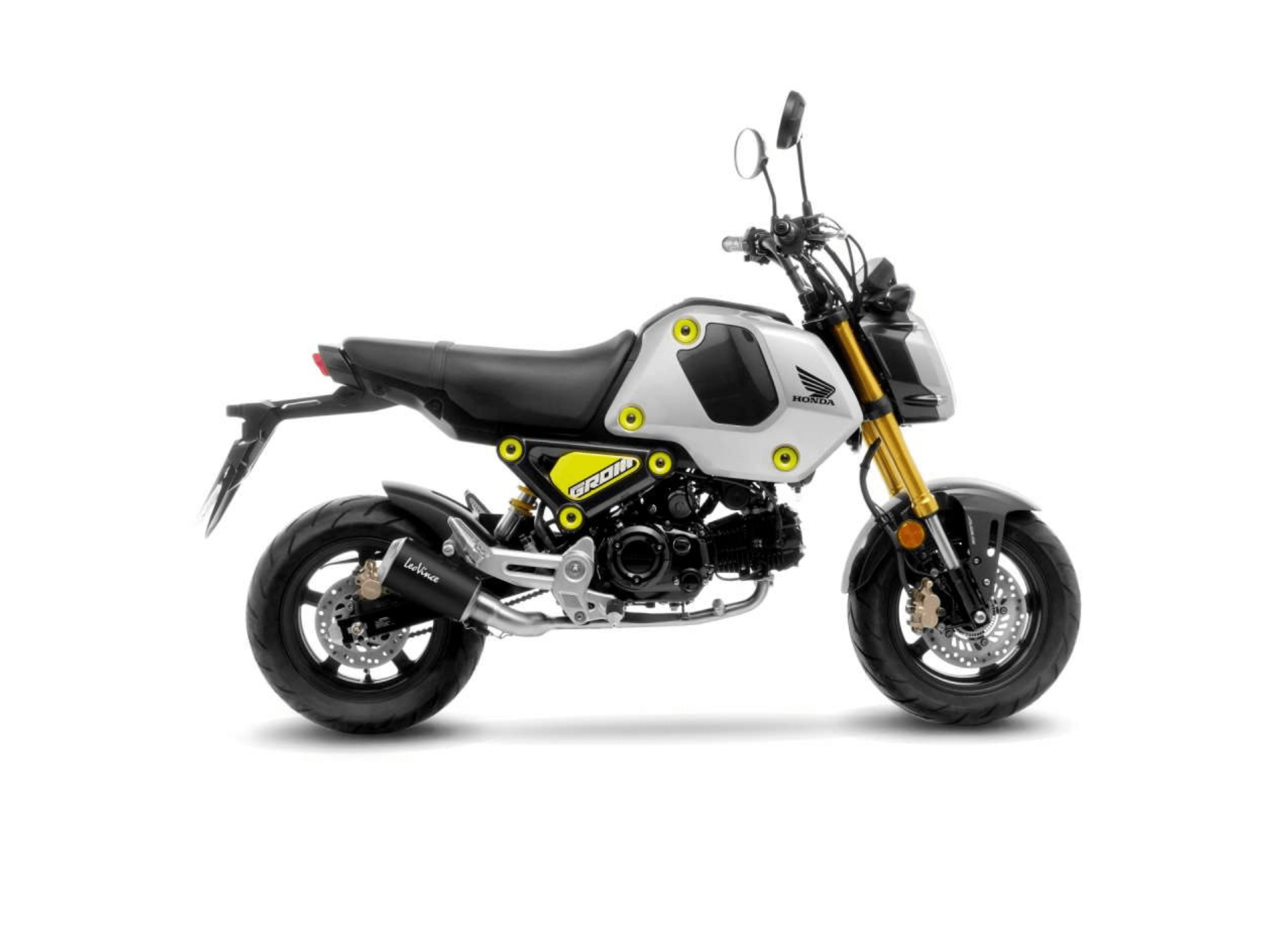 HONDA MSX 125 / GROM LeoVince Exhaust Complete Racing System with LV-10 Black Silencer 2022-2024 - Slika 2