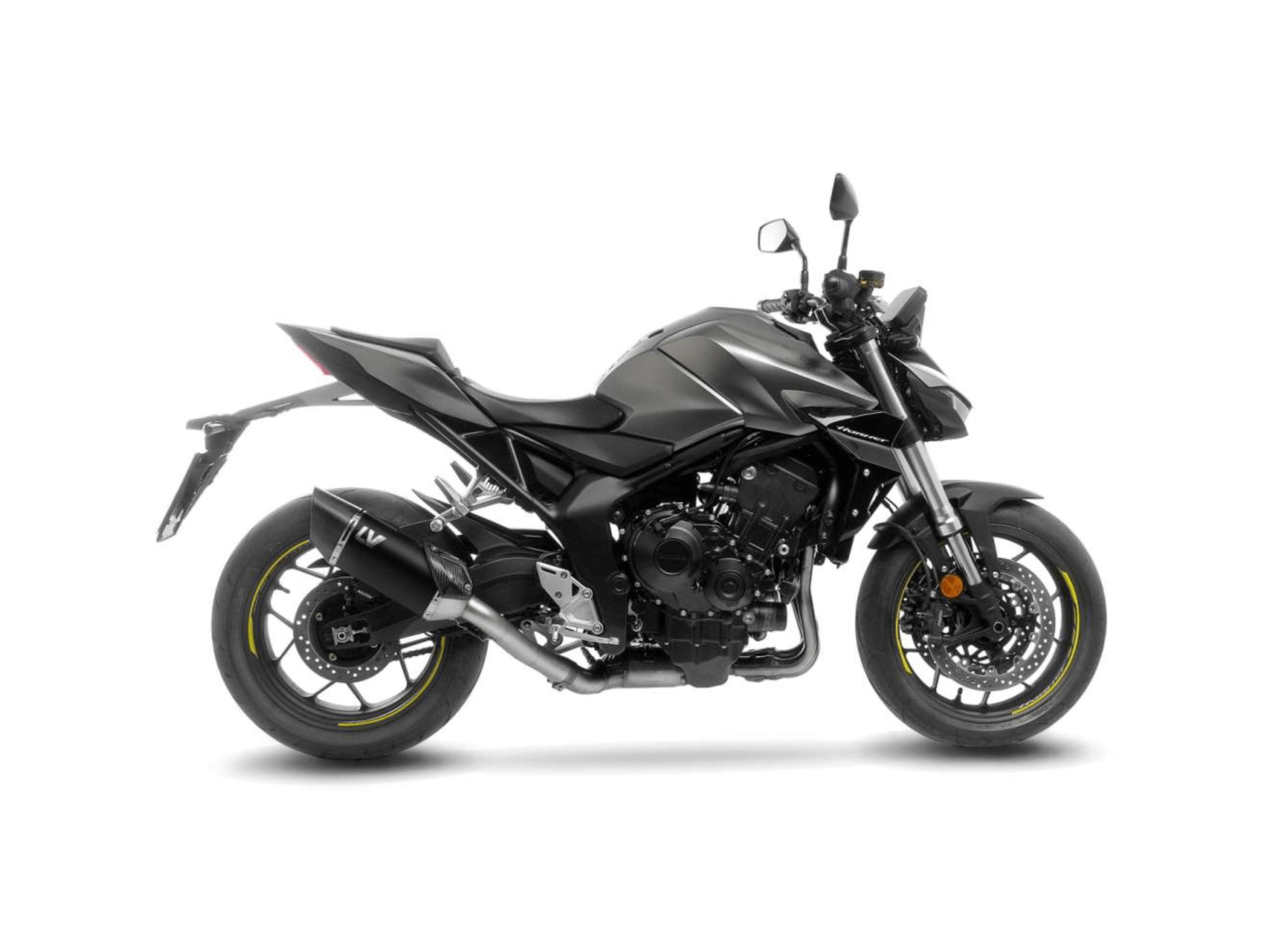 HONDA CB 1000 HORNET / SP LeoVince Exhaust LV-14 R Black Slip-On Silencer 2025-2026 - immagine 2