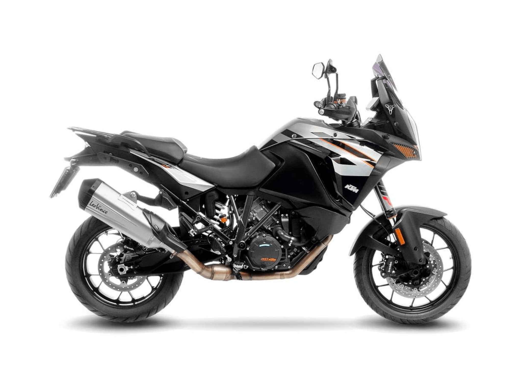 KTM 1190 ADVENTURE LeoVince Exhaust LV-12 R Slip-On Silencer 2013-2016 - immagine 2
