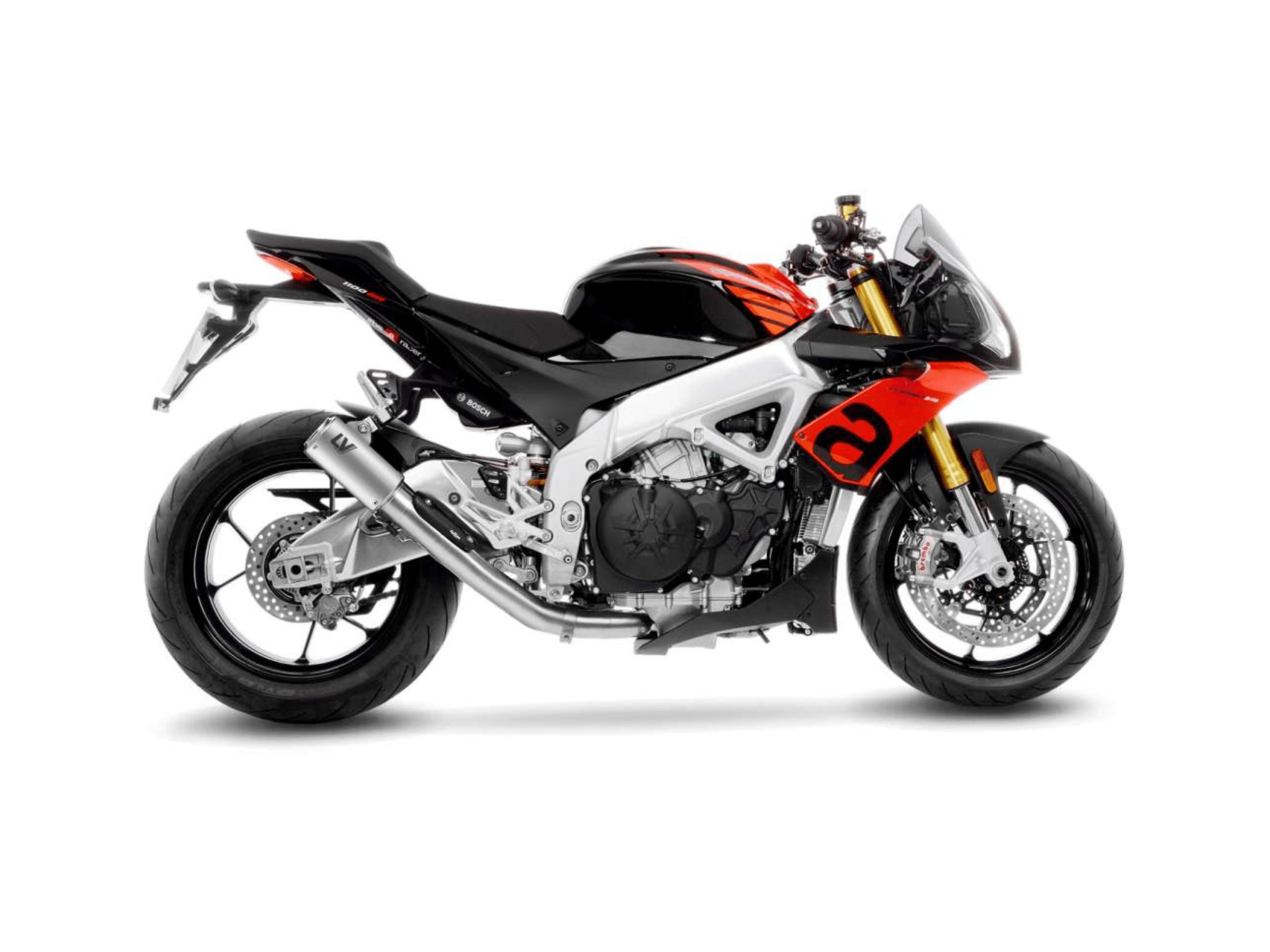 APRILIA TUONO V4 LeoVince Exhaust LV CORSA S Titanium Slip-On Silencer 2019-2020 - Image 2