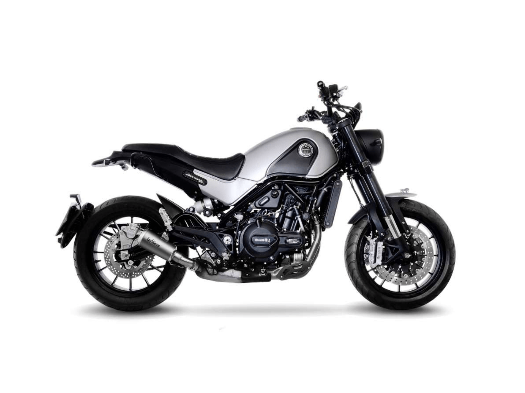 BENELLI LEONCINO 500 TRAIL LeoVince Exhaust LV-10 Slip-On Silencer 2017-2024 - Image 2