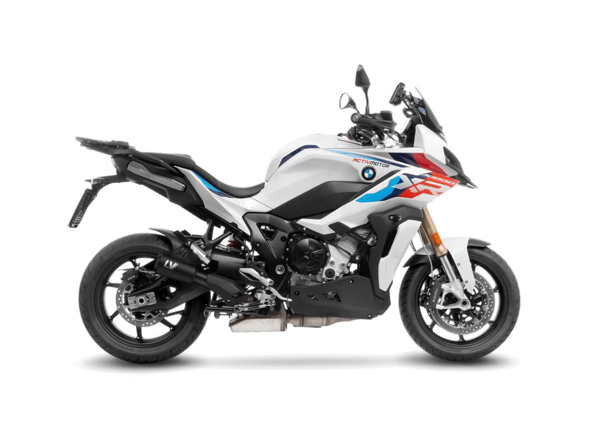 BMW S 1000 XR LeoVince Exhaust LV-10 Black Slip-On Silencer 2020-2023 - Image 2