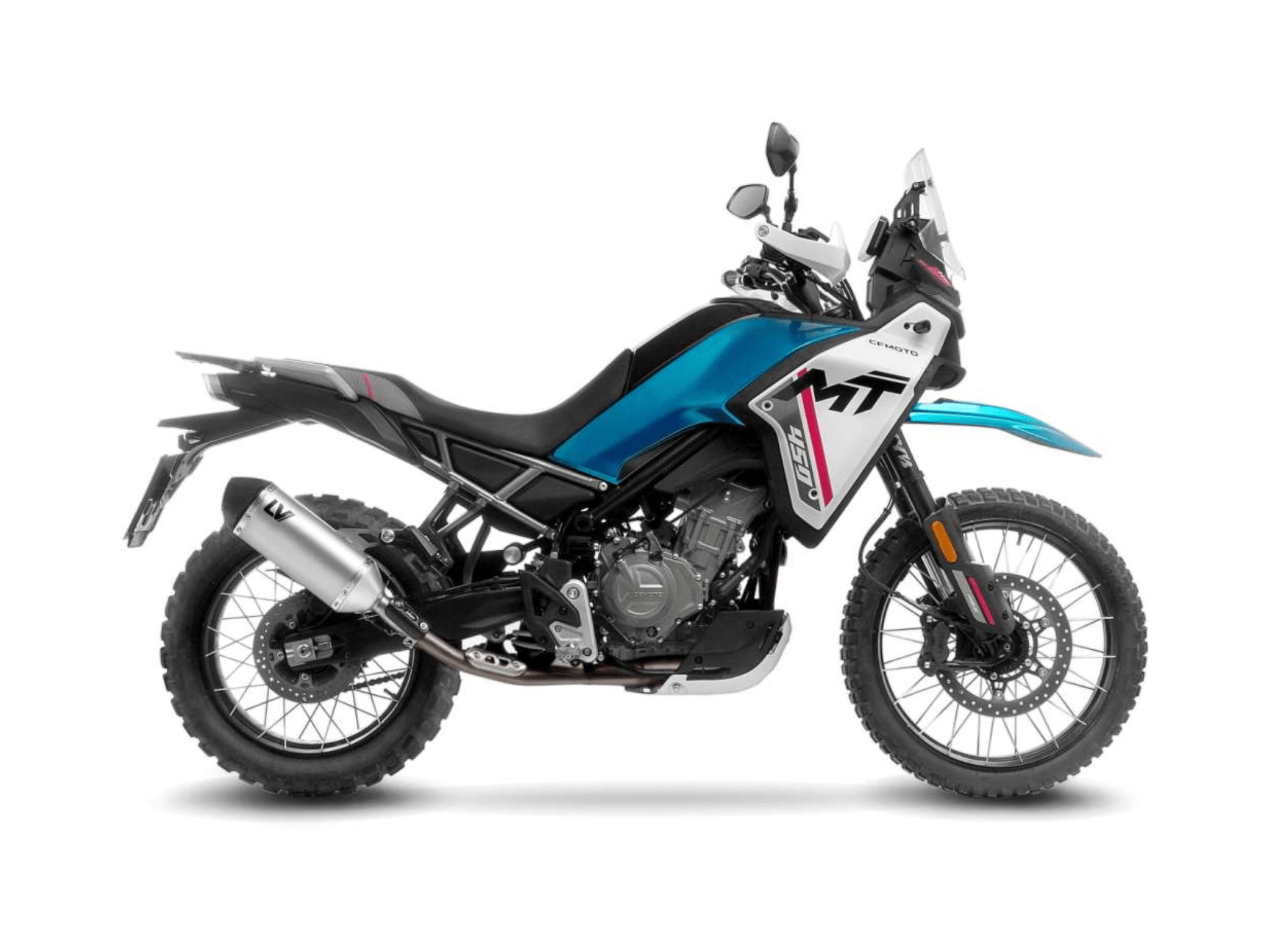 CF MOTO 450 MT LeoVince Exhaust LV-14 Slip-On Silencer 2024 - Slika 2