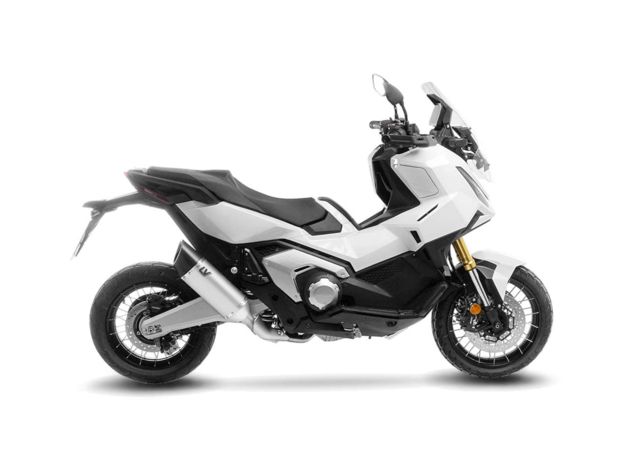 HONDA X-ADV 750 LeoVince Exhaust LV-14 R Titanium Slip-On Silencer 2025 - immagine 2