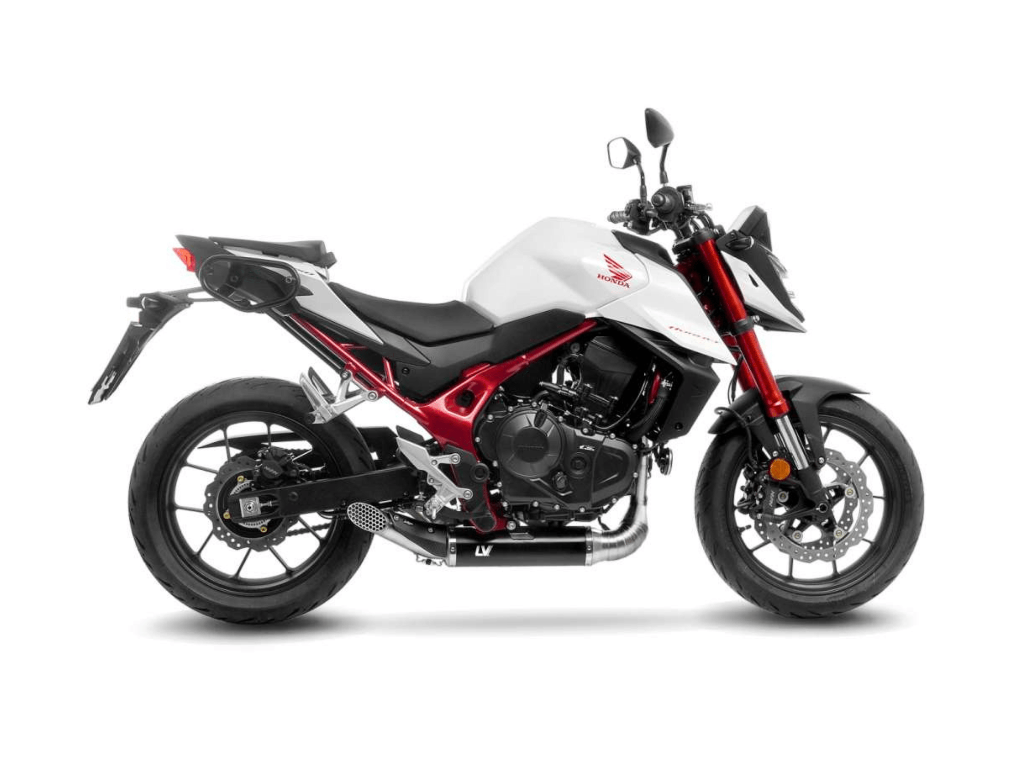 HONDA CB 750 HORNET LeoVince Exhaust Complete System with LV RACE Silencer 2023-2024 - Slika 2