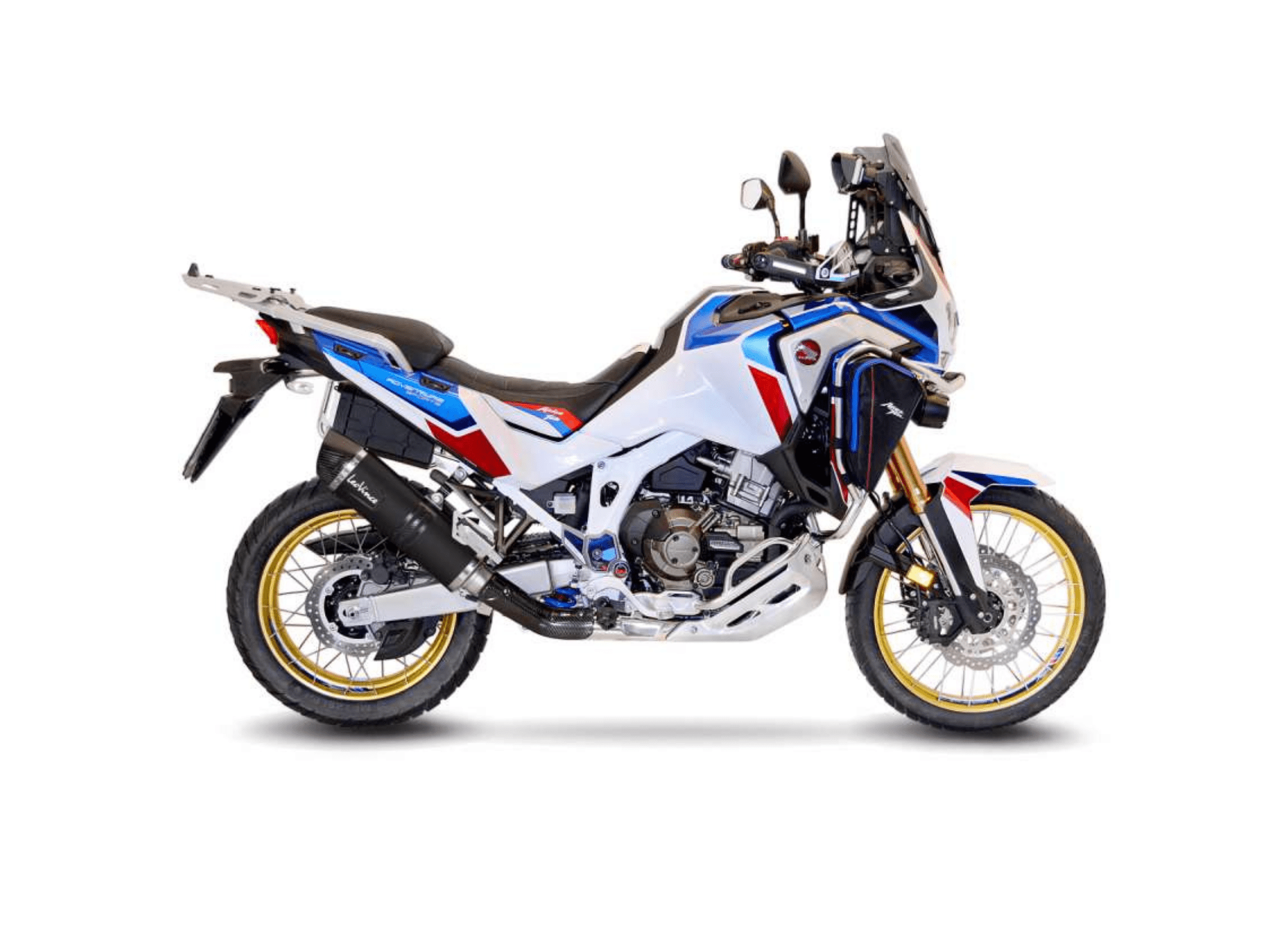 HONDA CRF 1100 L AFRICA TWIN ADV SPORTS LeoVince Exhaust LV ONE EVO Black Slip-On Silencer 2024-2025 - Slika 2