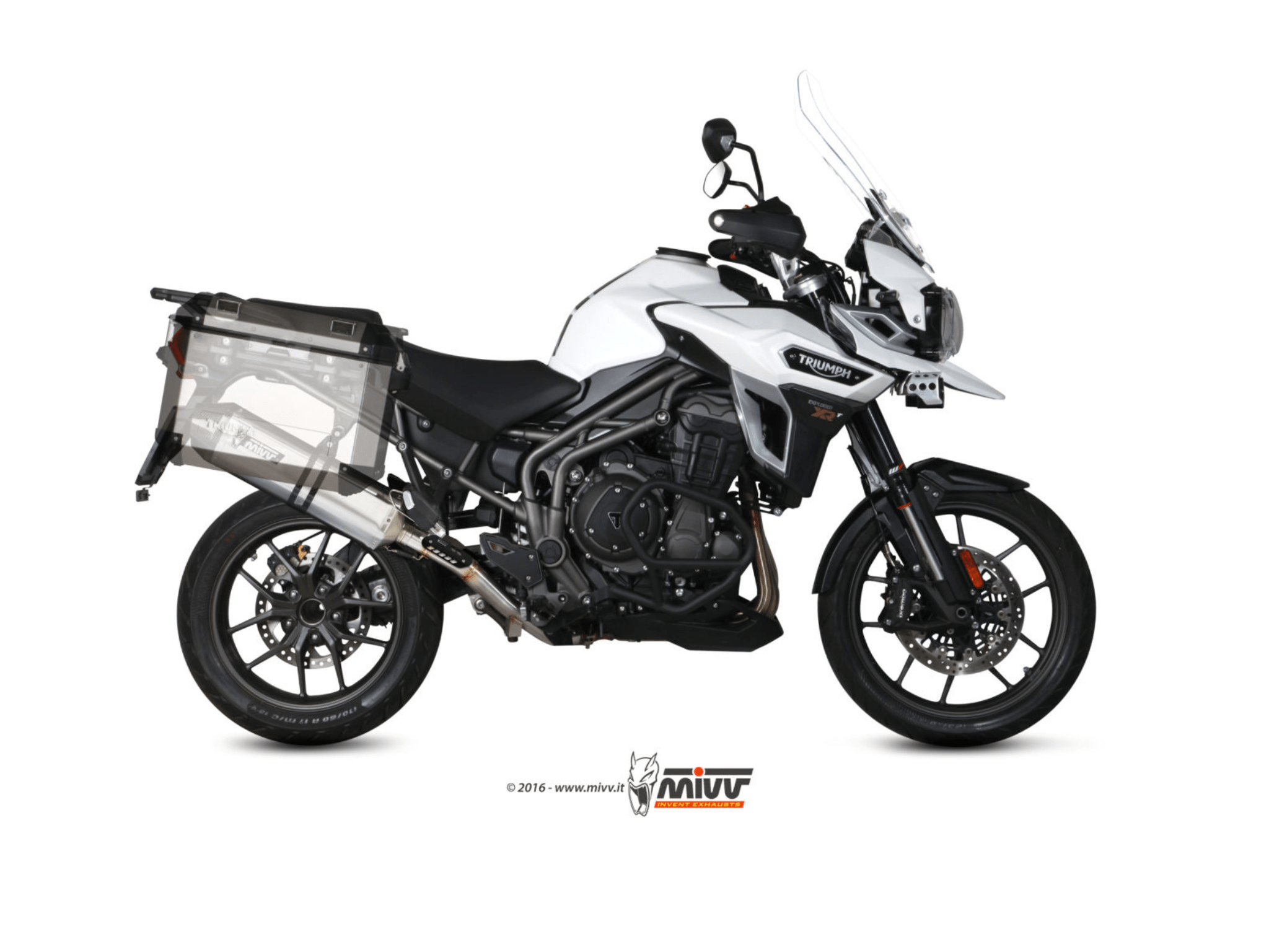 TRIUMPH TIGER 1200 MIVV Exhaust SPEED EDGE Slip-On Silencer 2016-2020 - Slika 2