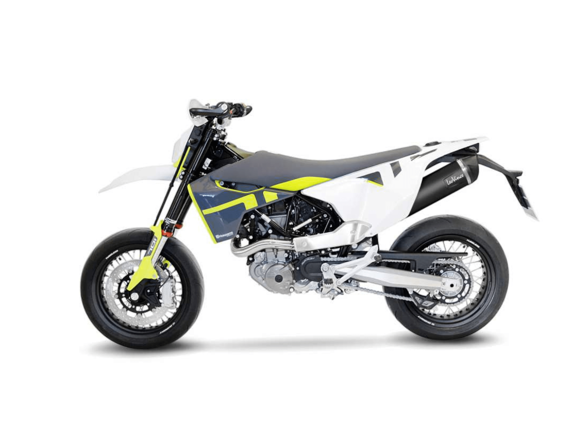 HUSQVARNA 701 ENDURO LeoVince Exhaust Complete Racing System with NERO Silencer 2021-2024 - Image 2
