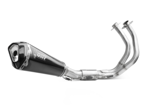 KAWASAKI NINJA 650 MIVV Exhaust Complete System with DELTA RACE Black Silencer 2024-2026