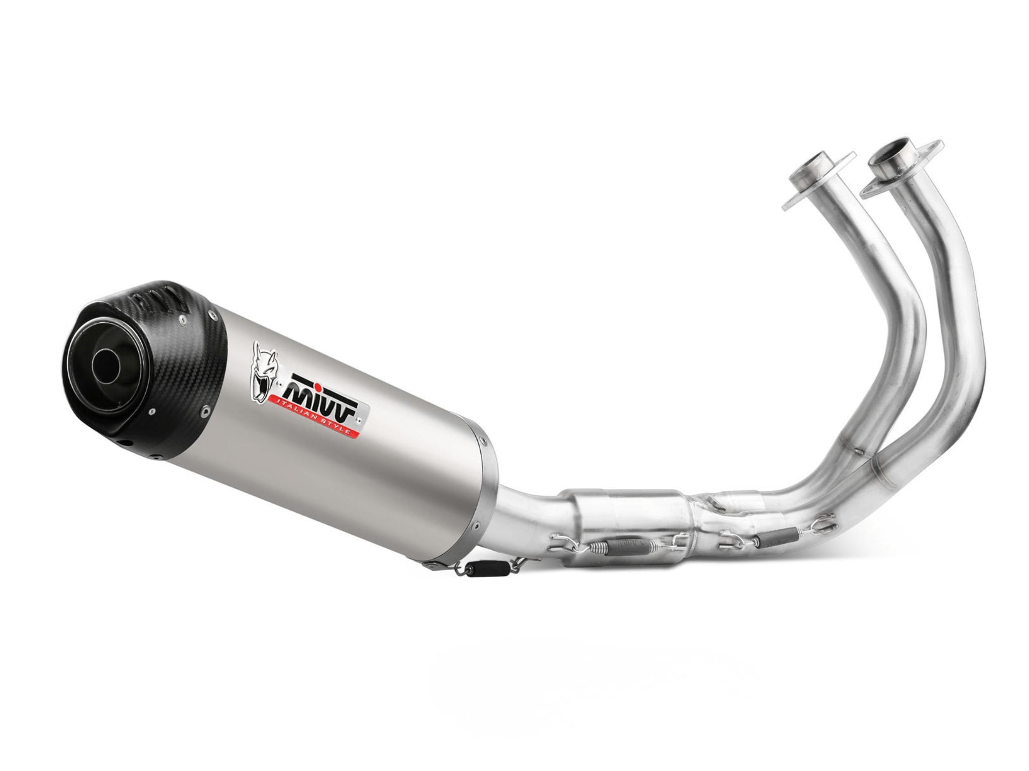 KAWASAKI NINJA 650 MIVV Exhaust Complete System with OVAL Titanium Silencer 2024-2026
