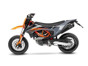 KTM 690 ENDURO R LeoVince Exhaust Carbon Heat Shield 2019-2024