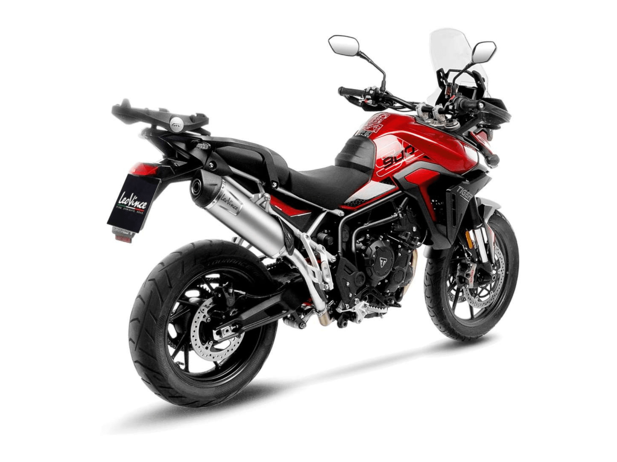 TRIUMPH TIGER 900 GT LeoVince Exhaust LV ONE EVO Slip-On Silencer 2024-2026 - immagine 3