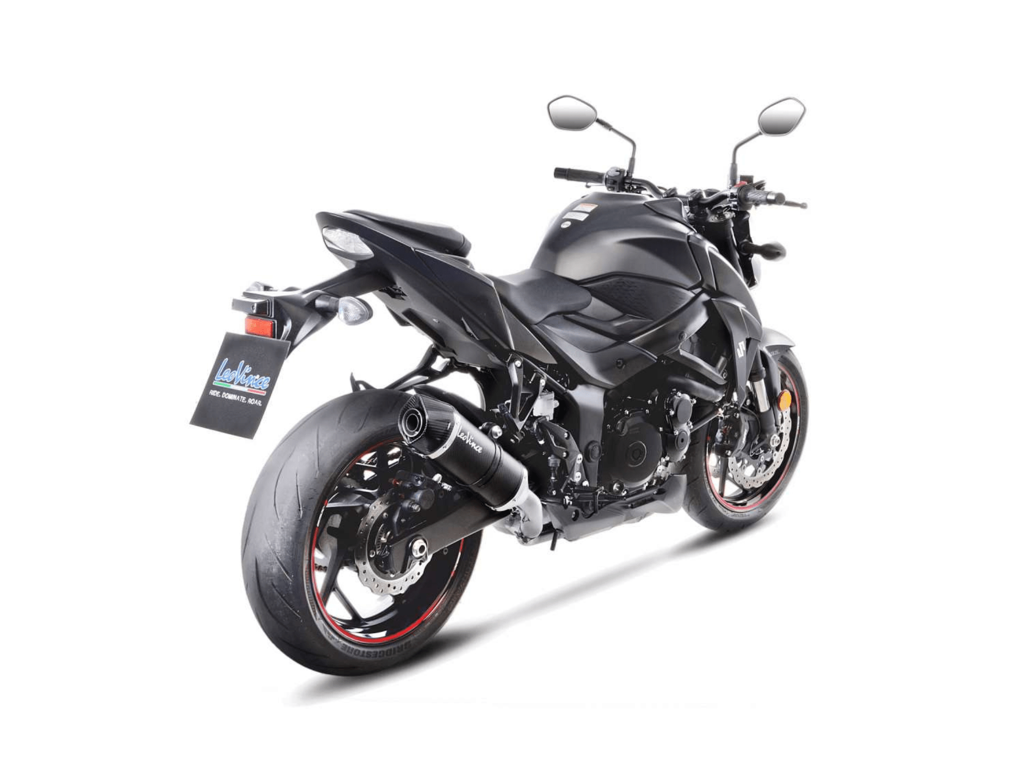 SUZUKI GSX-S 750 LeoVince Exhaust LV ONE EVO Carbon Slip-On Silencer 2017-2020 - Slika 3