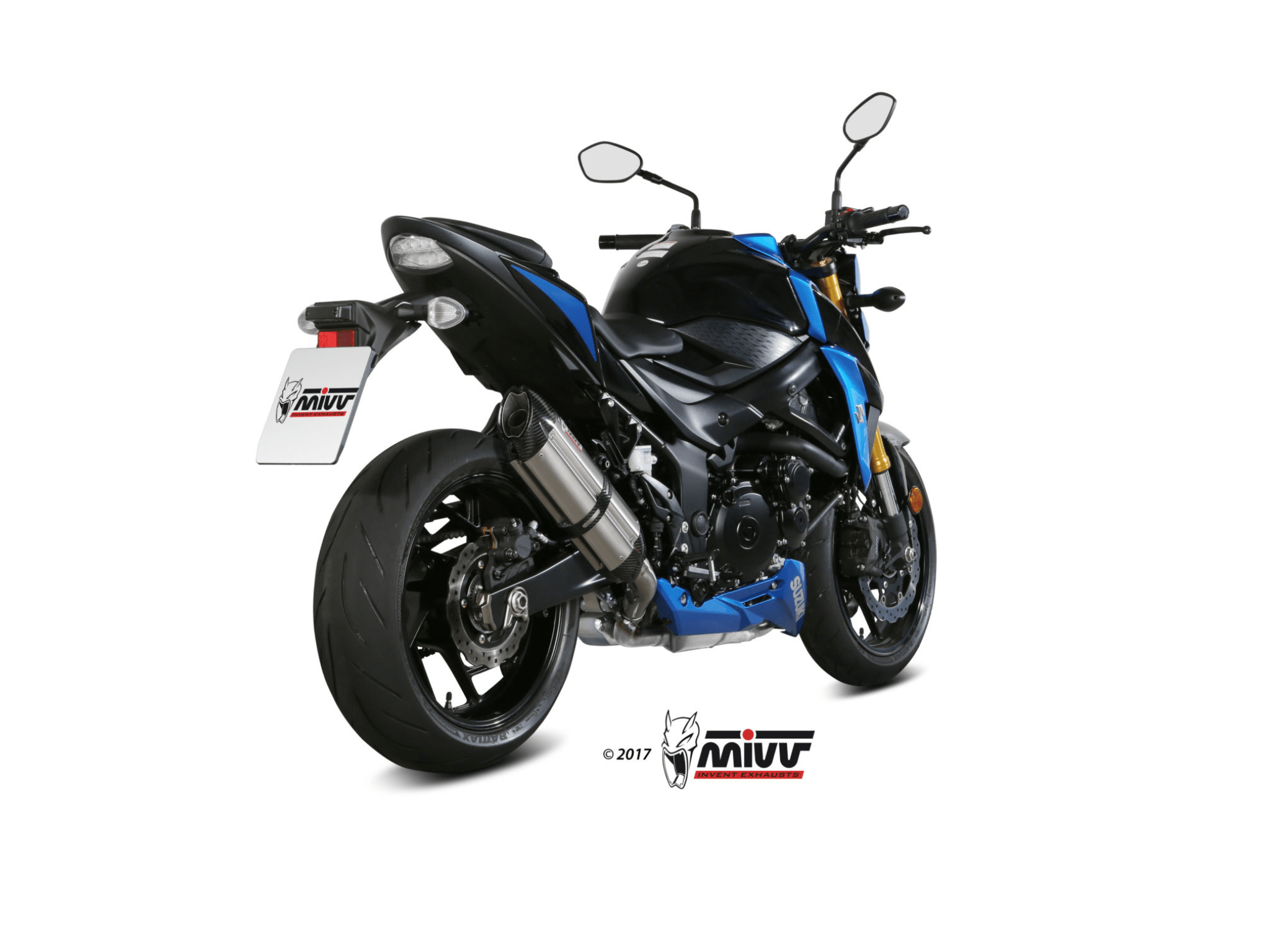 SUZUKI GSX-S 750 MIVV Exhaust SUONO Slip-On Silencer 2017-2020 - Slika 3