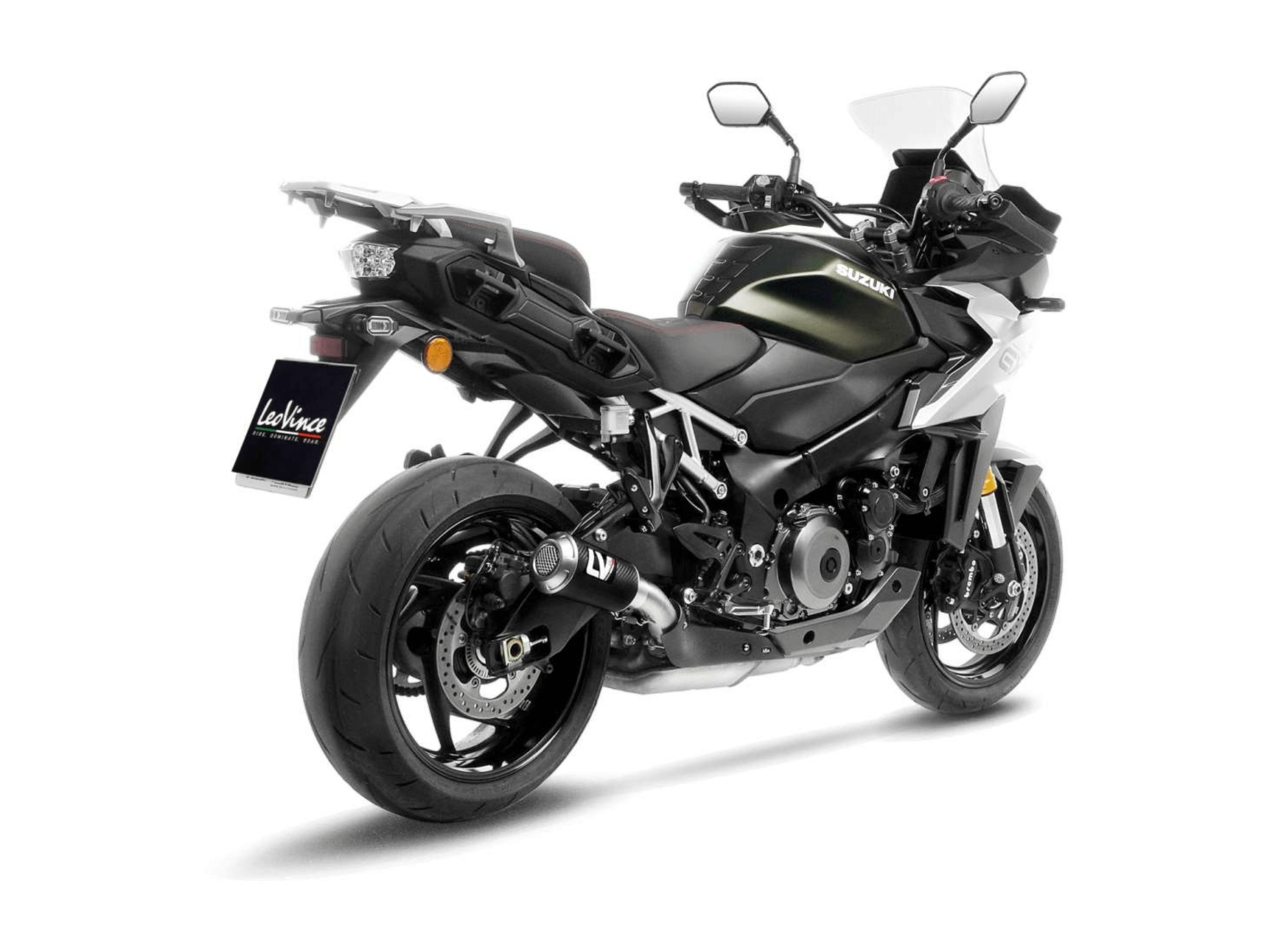SUZUKI GSX-S 1000 GX LeoVince Exhaust LV-10 Carbon Slip-On Silencer 2024-2026 - immagine 3