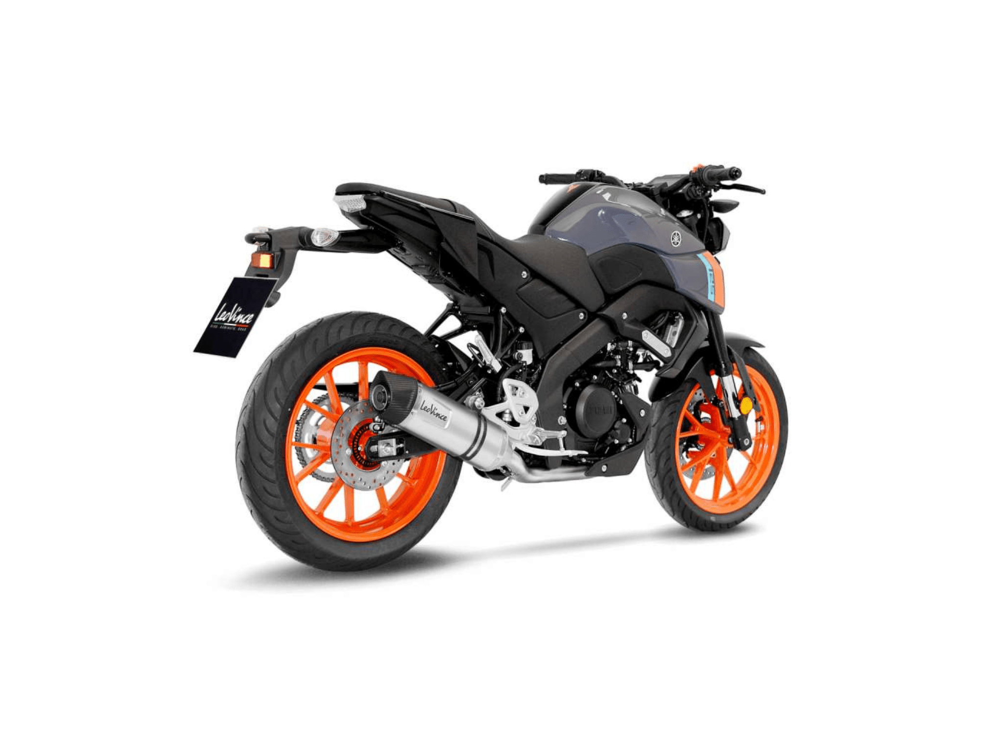YAMAHA MT-125 LeoVince Exhaust Complete System with LV ONE Silencer 2021-2024 - Slika 3