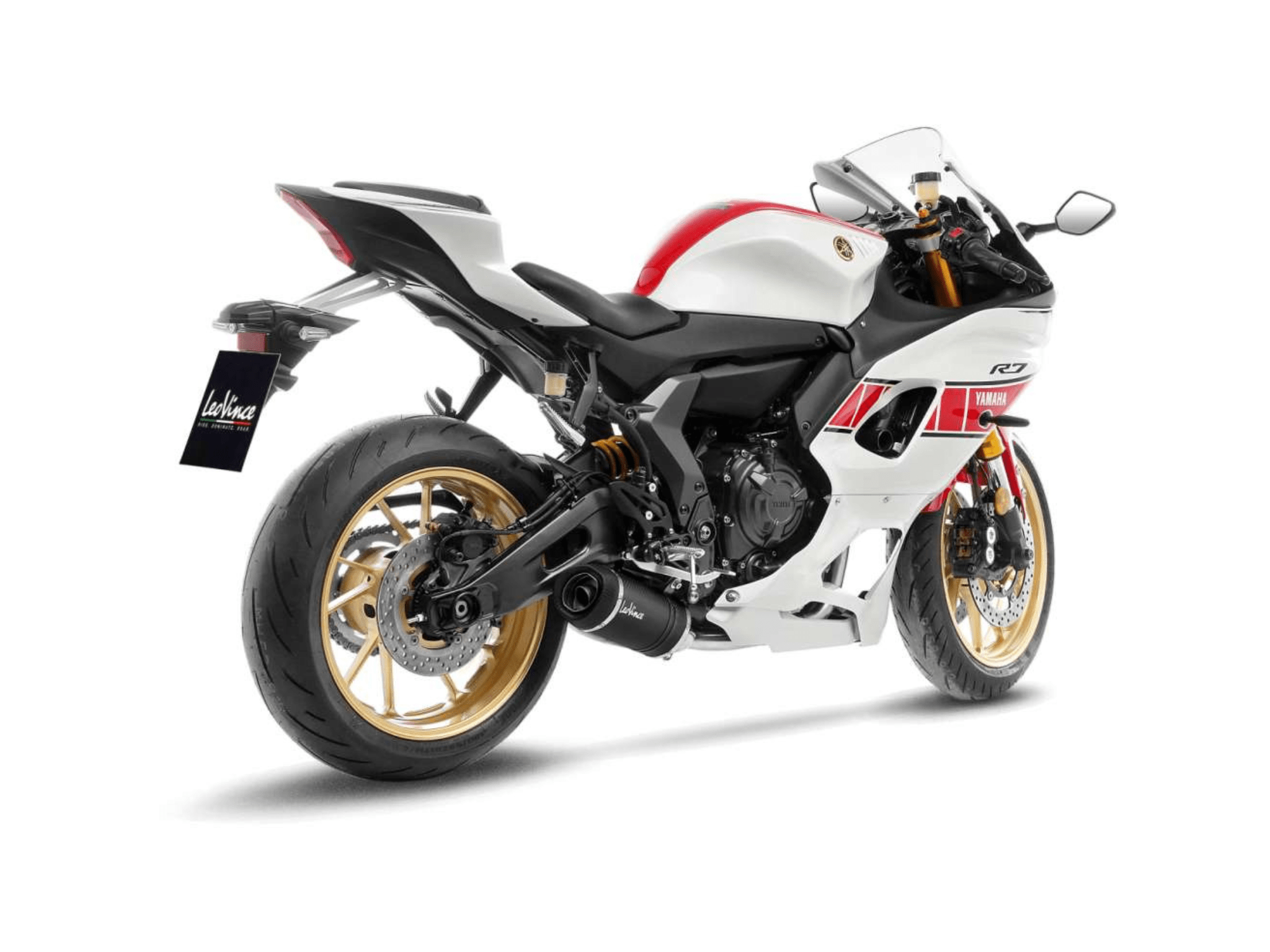 YAMAHA R7 LeoVince Exhaust Complete System with LV ONE EVO Carbon Silencer 2021-2024 - Image 3