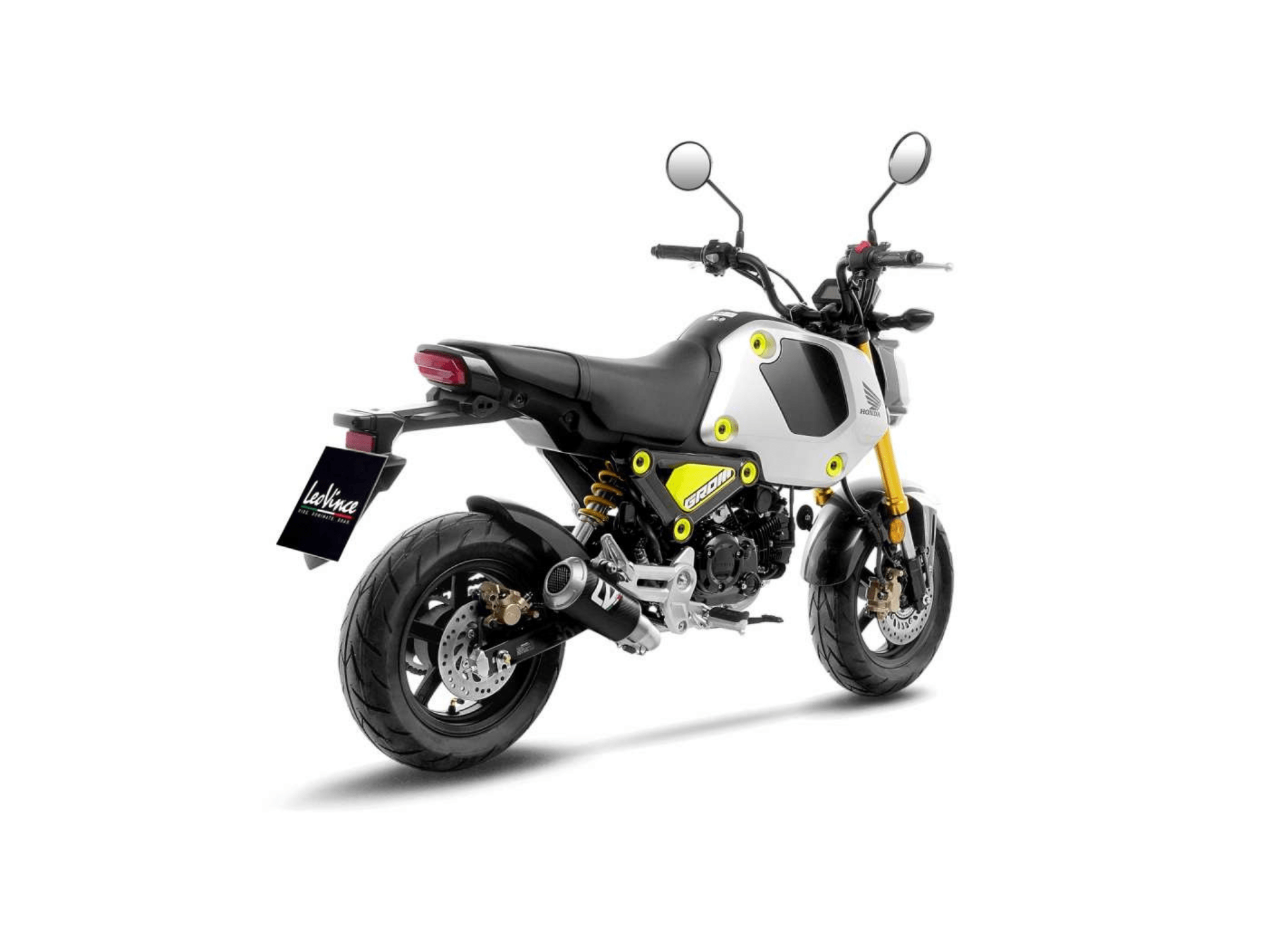 HONDA MSX 125 / GROM LeoVince Exhaust Complete Racing System with LV-10 Carbon Silencer 2022-2024 - Slika 3