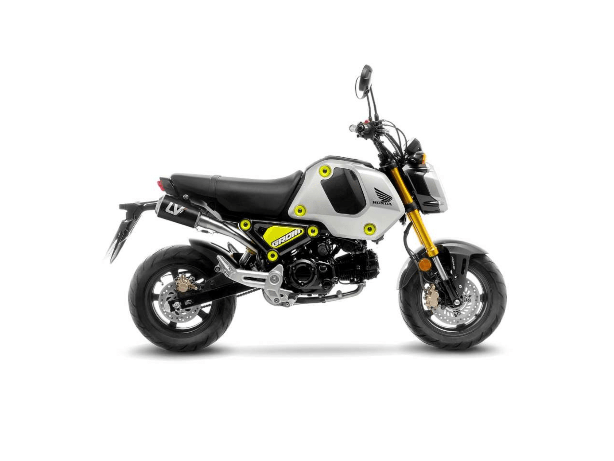 HONDA MSX 125 / GROM LeoVince Exhaust Complete Racing System with LV-10 Carbon Silencers 2022-2024 - Slika 2