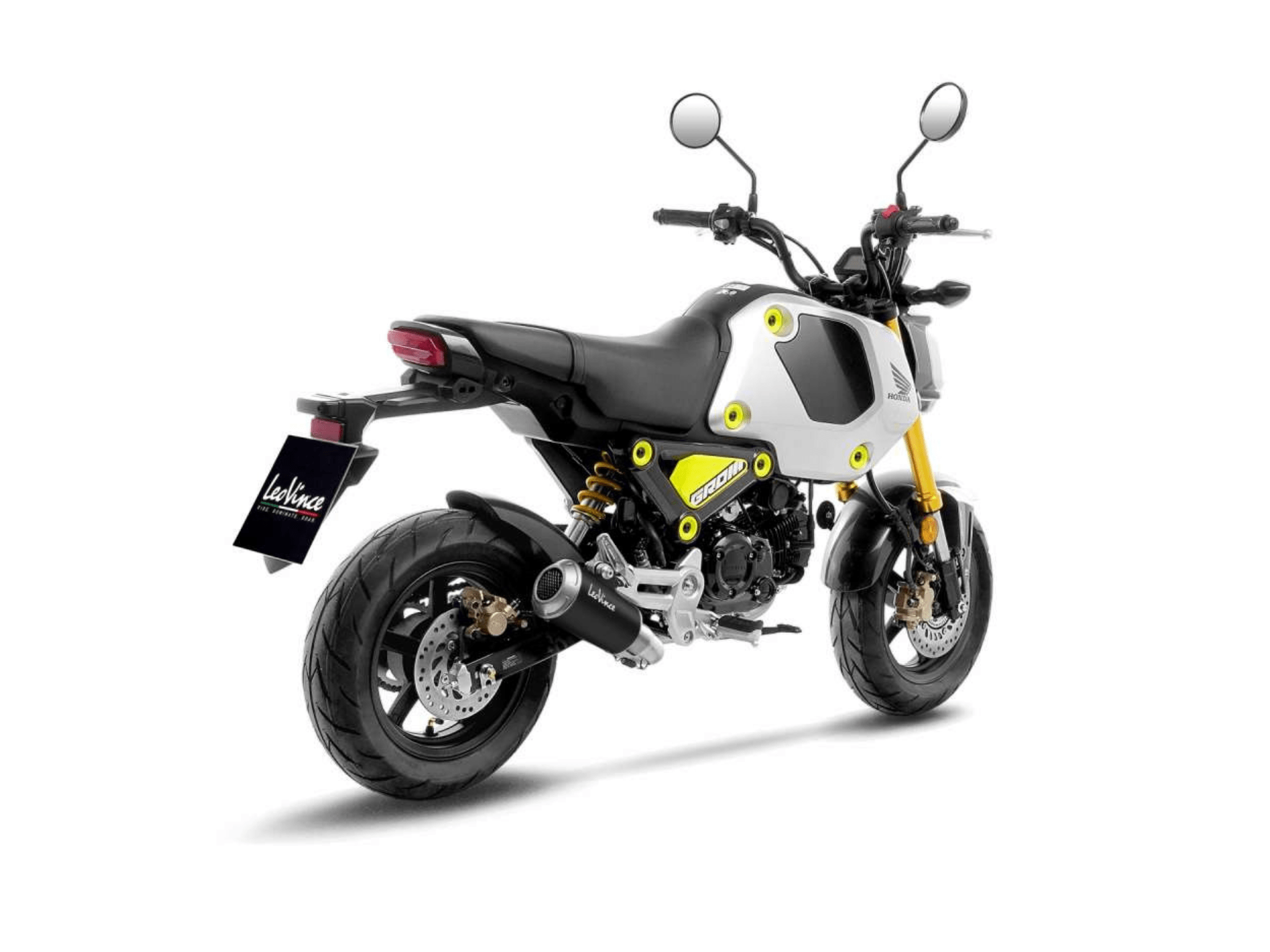 HONDA MSX 125 / GROM LeoVince Exhaust Complete Racing System with LV-10 Black Silencer 2022-2024 - Slika 3