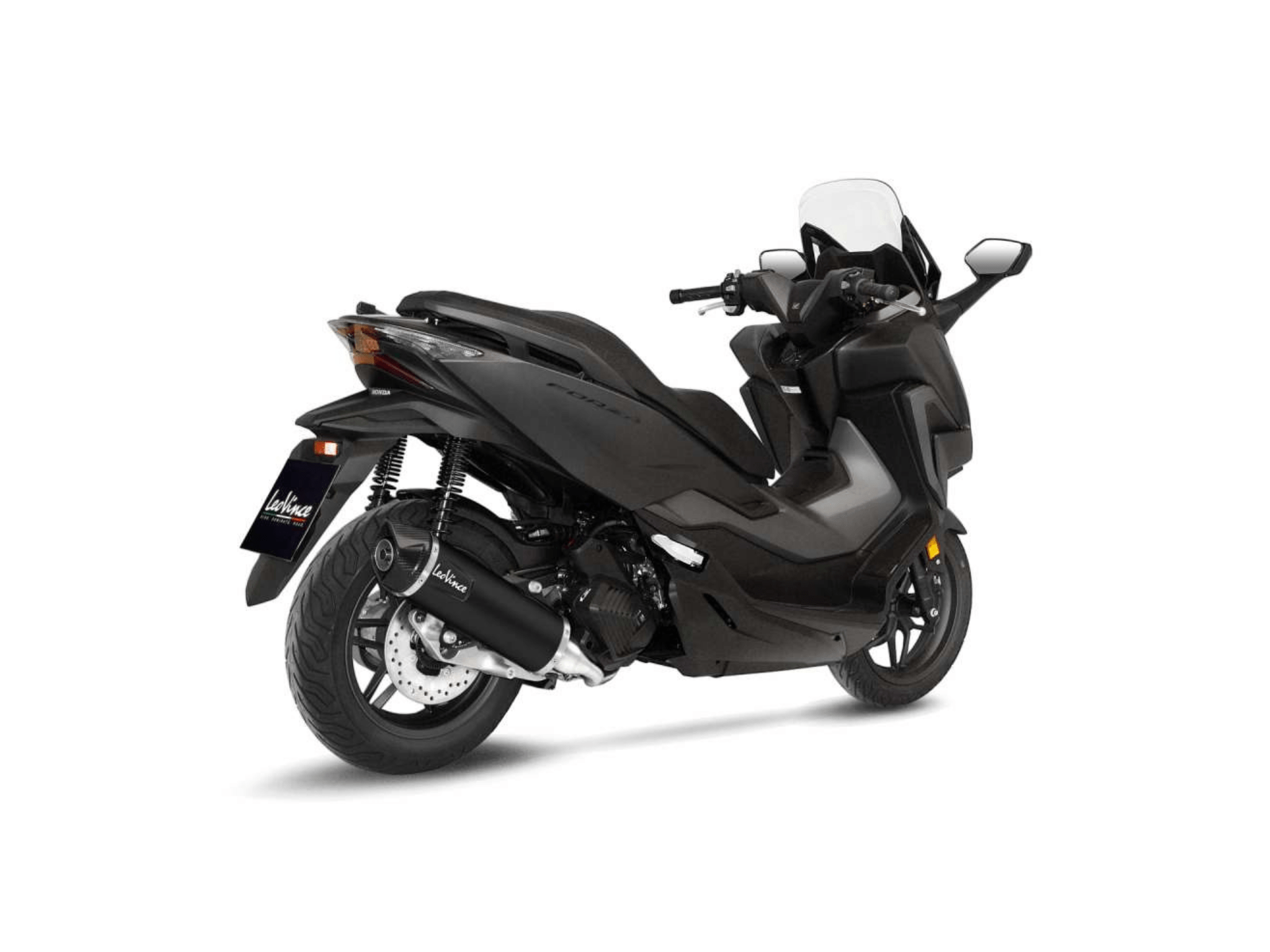 HONDA FORZA 125 LeoVince Exhaust Complete System with NERO Silencer 2021-2024 - Slika 3
