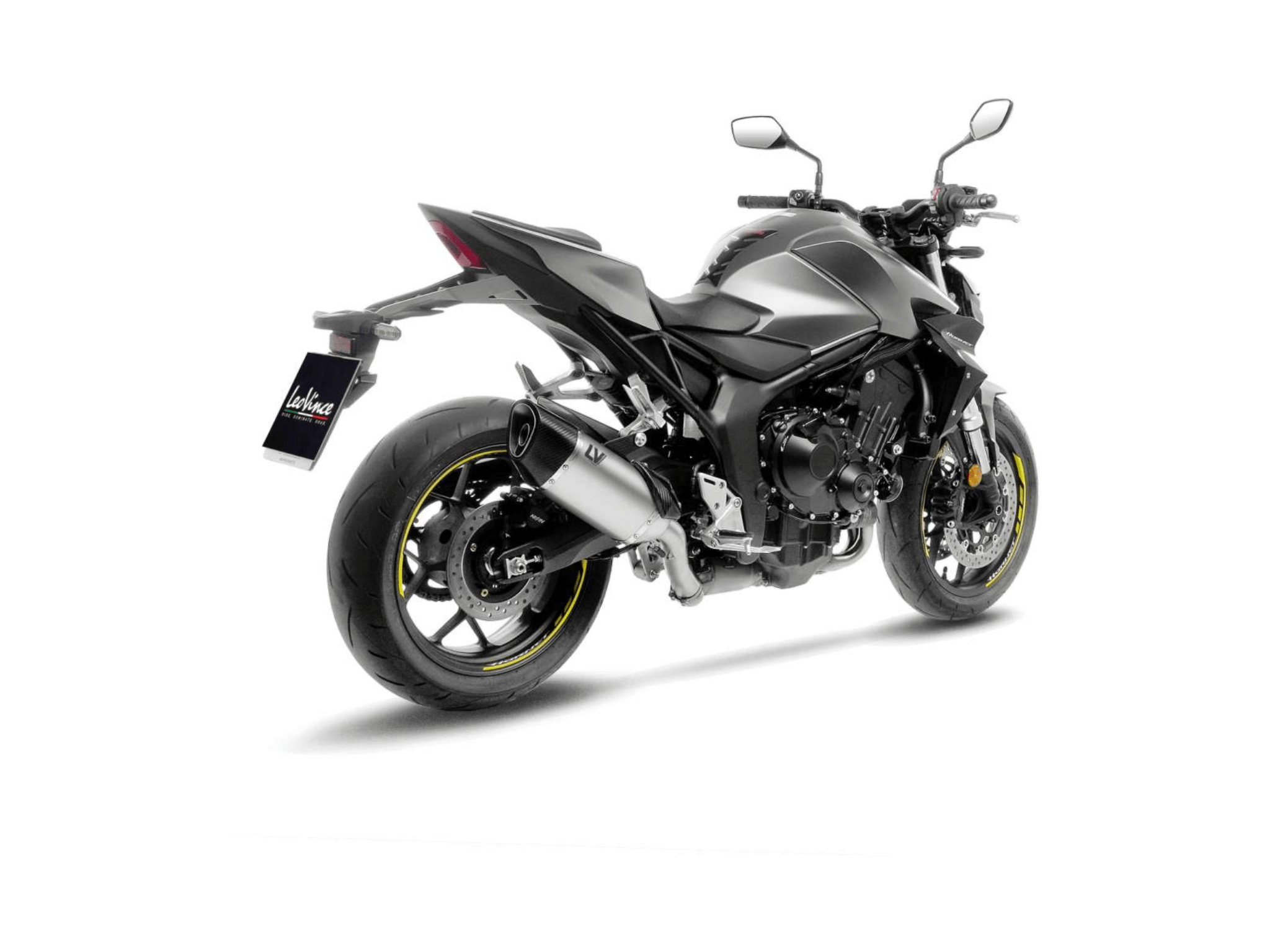 HONDA CB 1000 HORNET / SP LeoVince Exhaust LV-14 R Titanium Slip-On Silencer 2025-2026 - immagine 3