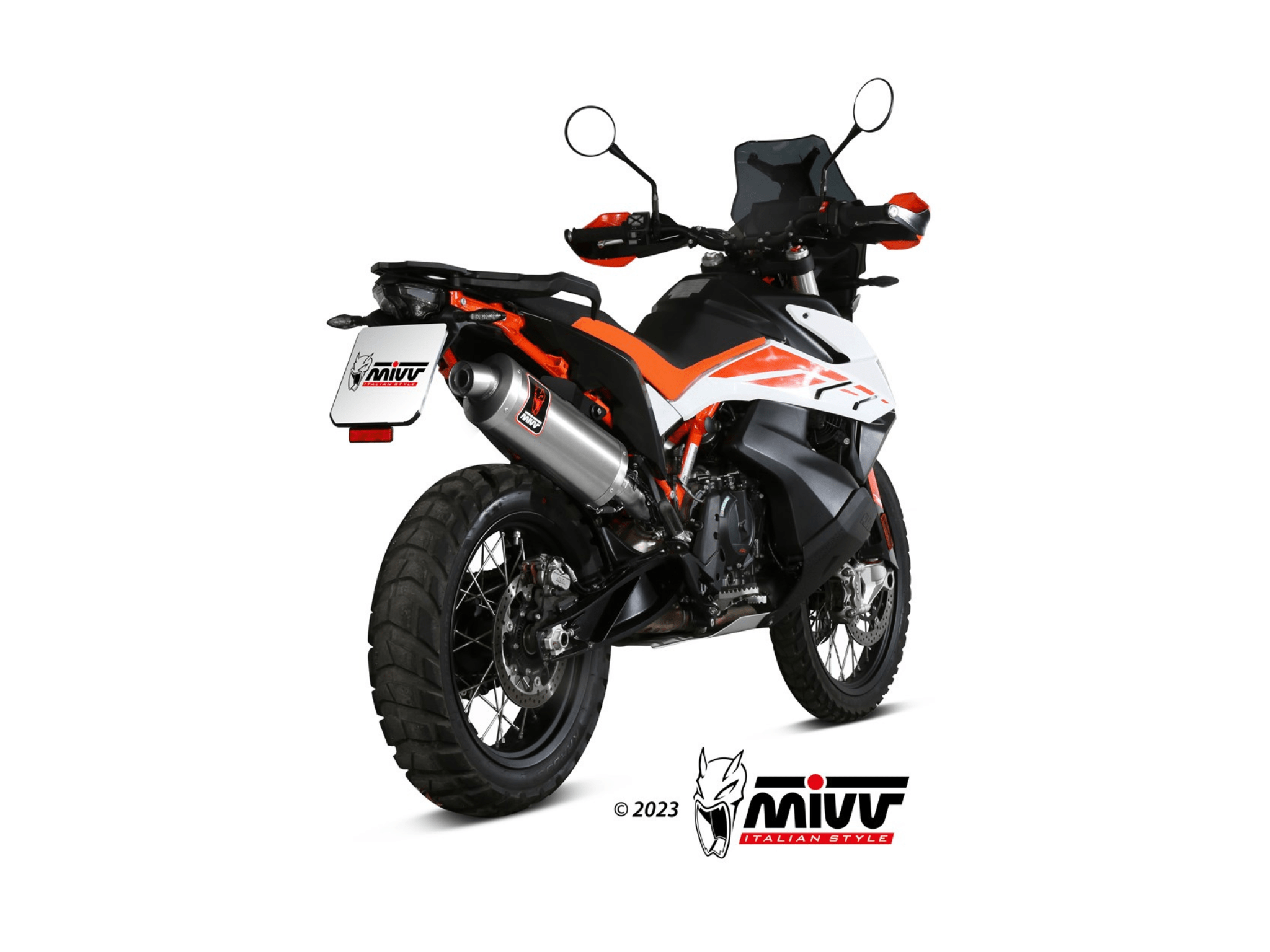 KTM 790 ADVENTURE MIVV Exhaust DAKAR Slip-On Silencer 2019-2020 - Slika 3