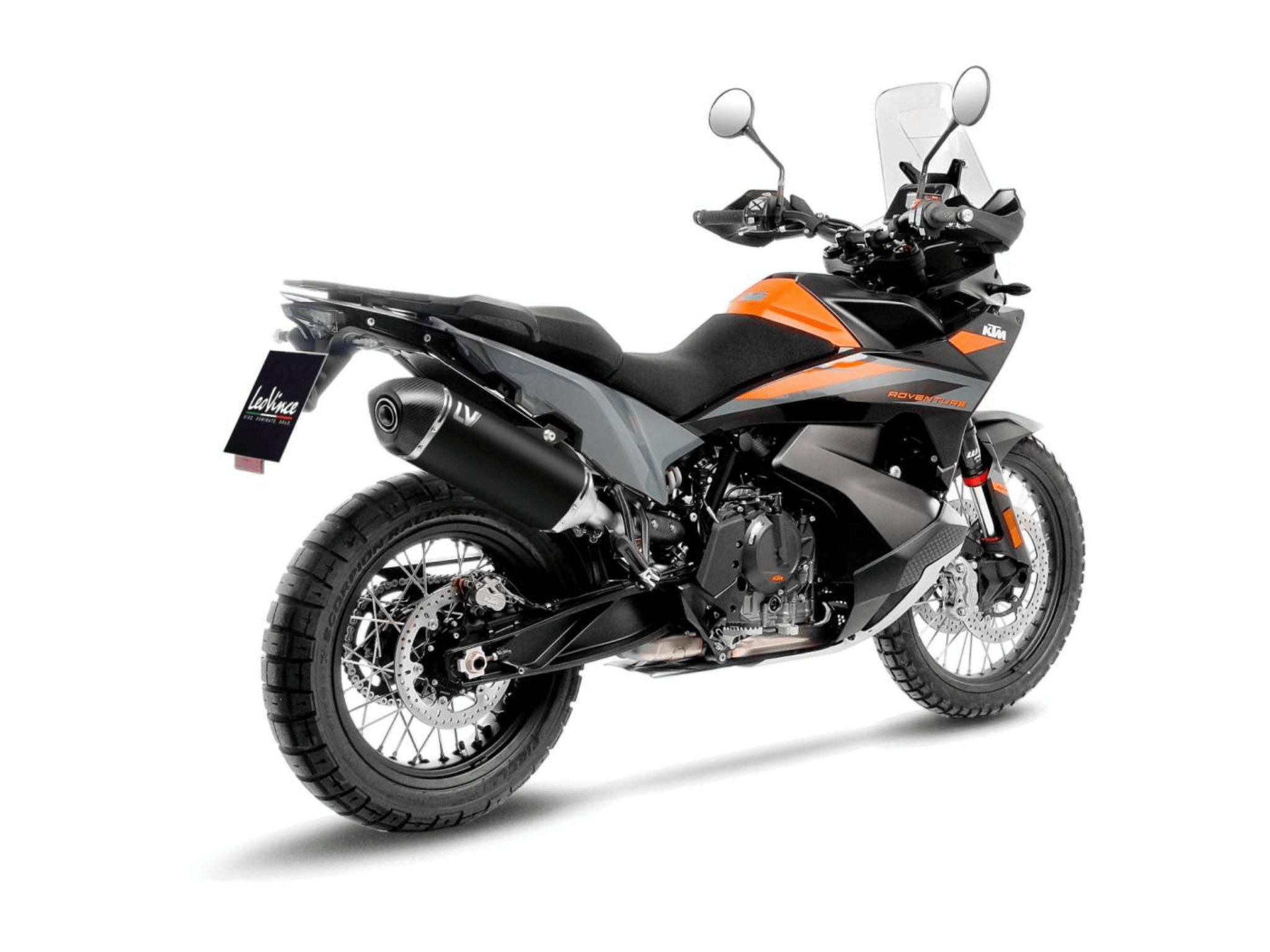 KTM 790 ADVENTURE LeoVince Exhaust LV-14 Black Slip-On Silencer 2019-2020 - Image 3
