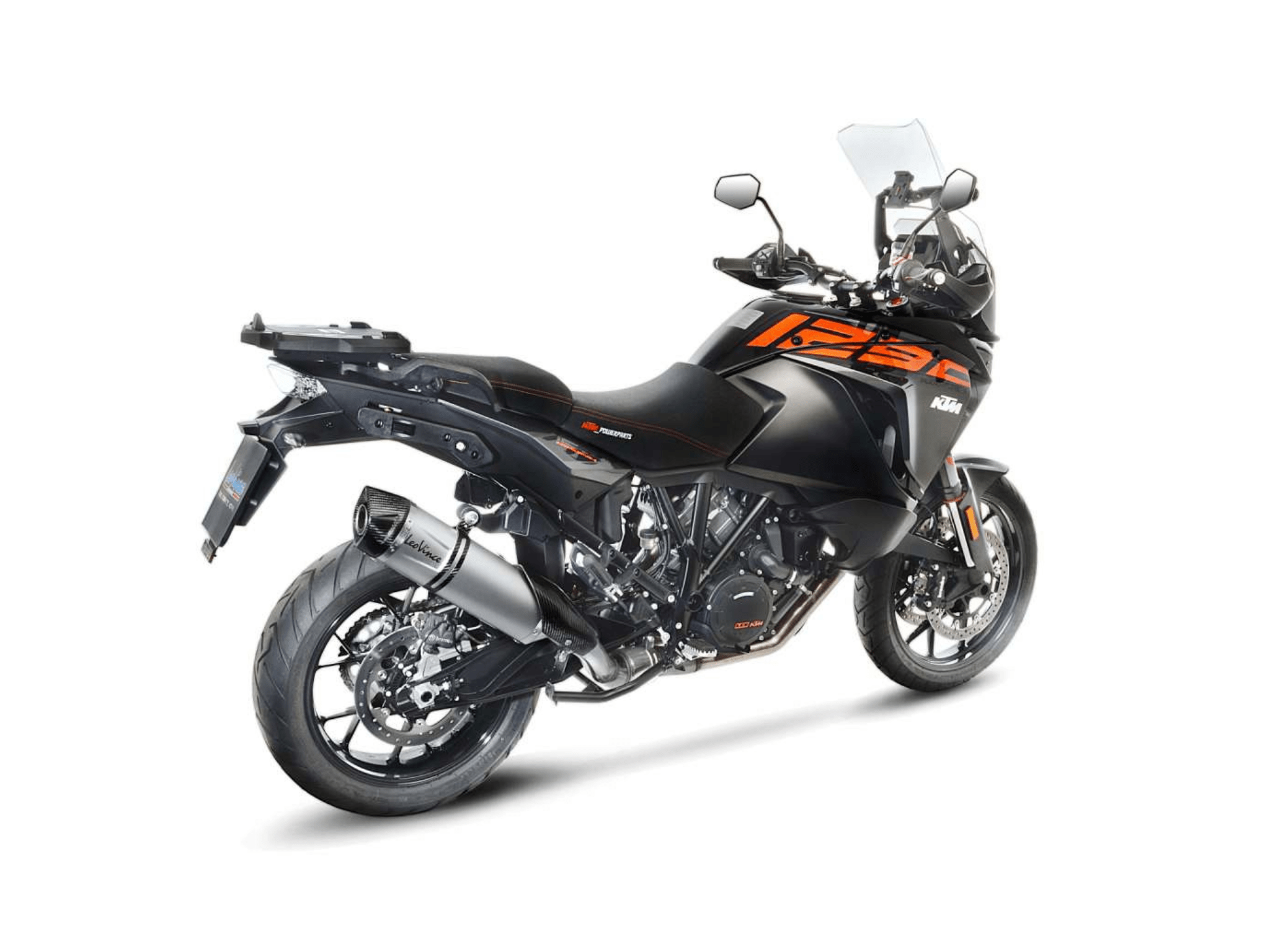 KTM 1290 SUPERADVENTURE S / R LeoVince Exhaust LV ONE EVO Slip-On Silencer 2017-2020 - Image 3