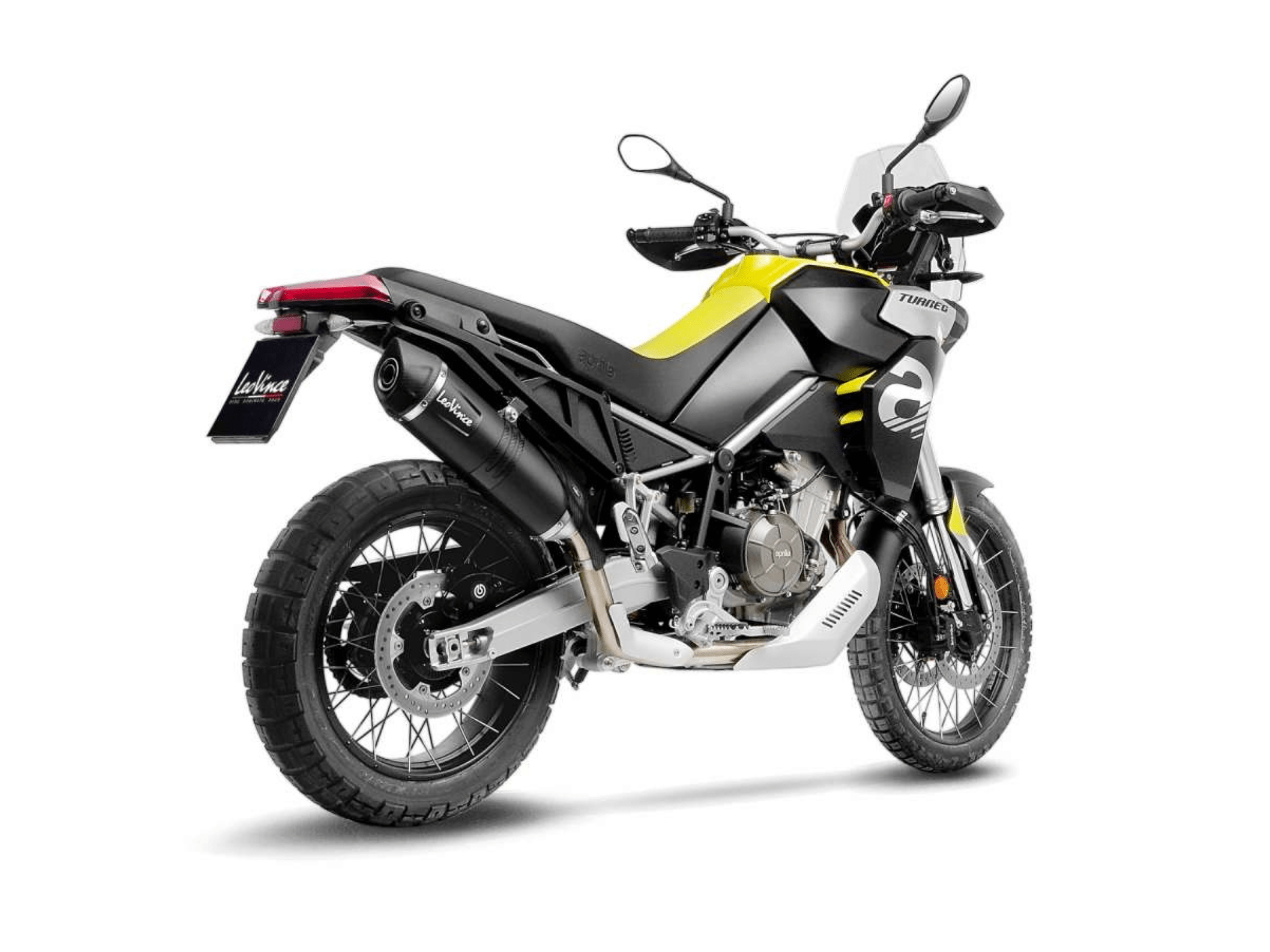 APRILIA TUAREG 660 LeoVince Exhaust LV ONE EVO Black Slip-On Silencer 2022-2024 - Image 3