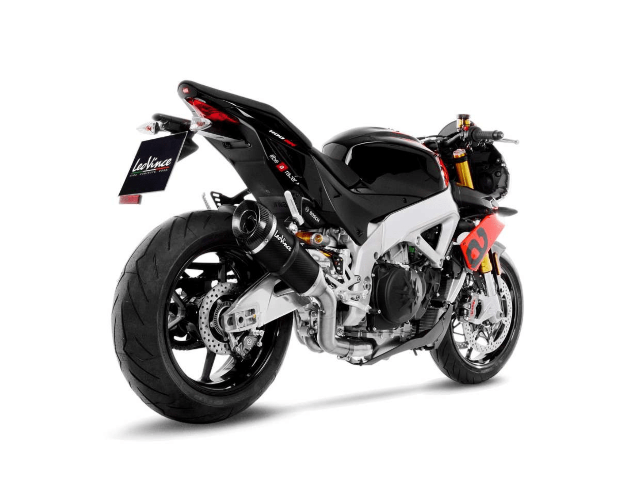 APRILIA TUONO V4 LeoVince Exhaust FACTORY S Carbon Slip-On Silencer 2021-2024 - Image 3