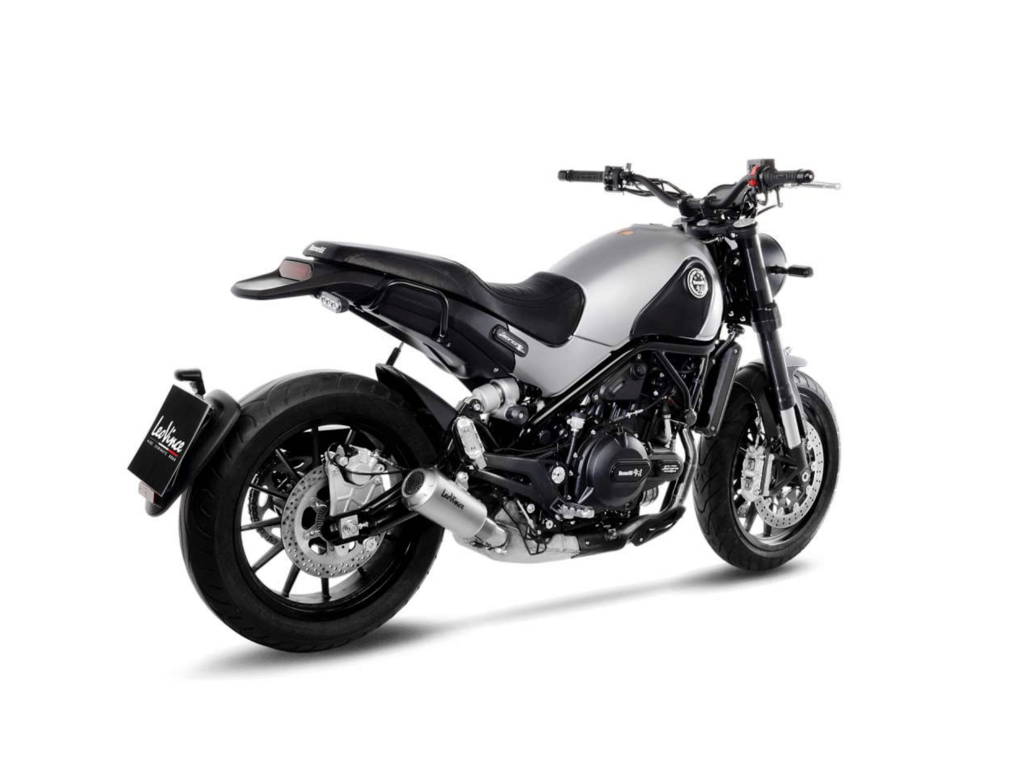 BENELLI LEONCINO 500 TRAIL LeoVince Exhaust LV-10 Slip-On Silencer 2017-2024 - Image 3