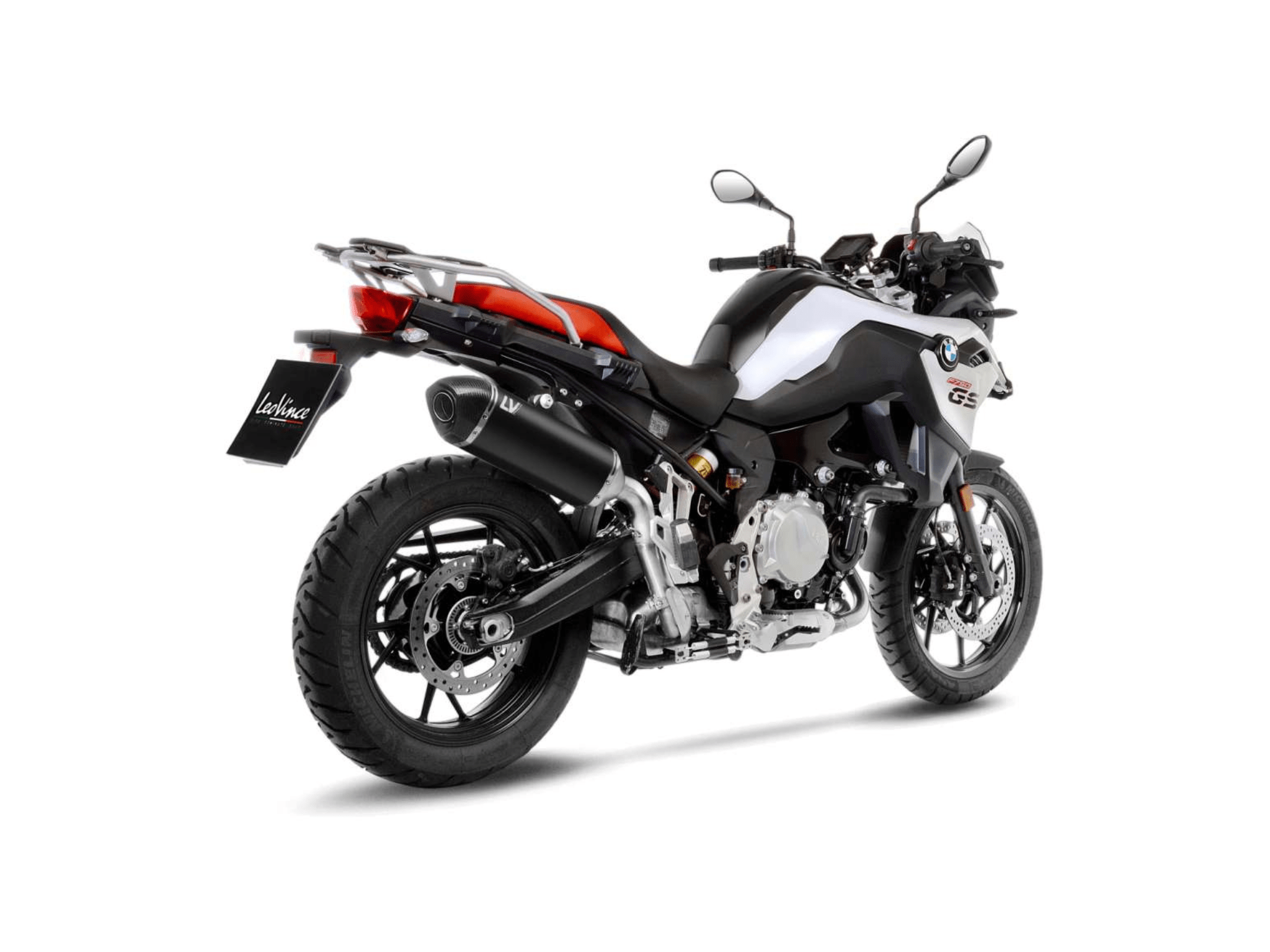 BMW F 750 GS LeoVince Exhaust LV-14 Black Slip-On Silencer 2018-2024 - immagine 3