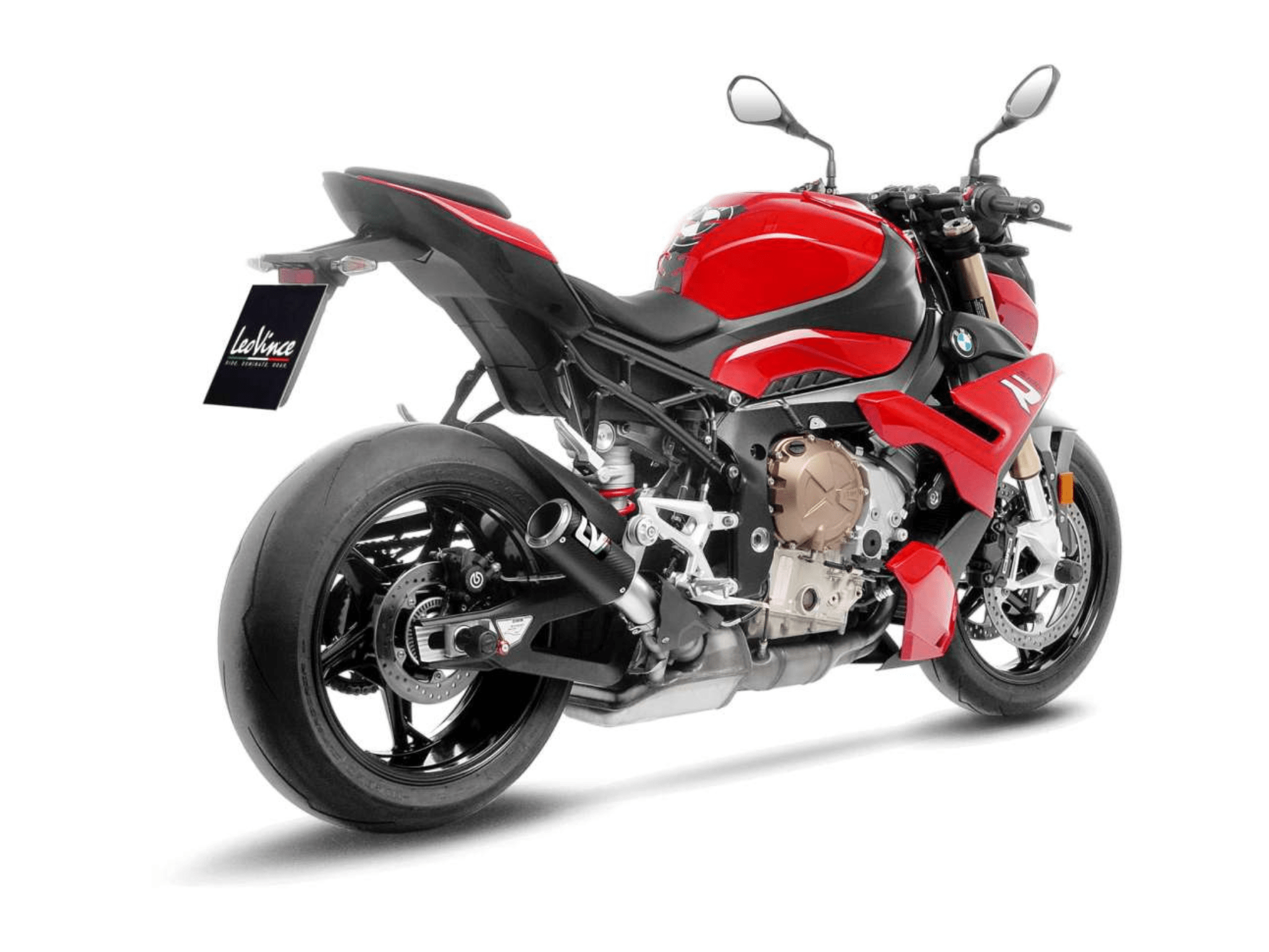 BMW S 1000 R LeoVince Exhaust LV CORSA Carbon Slip-On Silencer 2021-2024 - Image 3