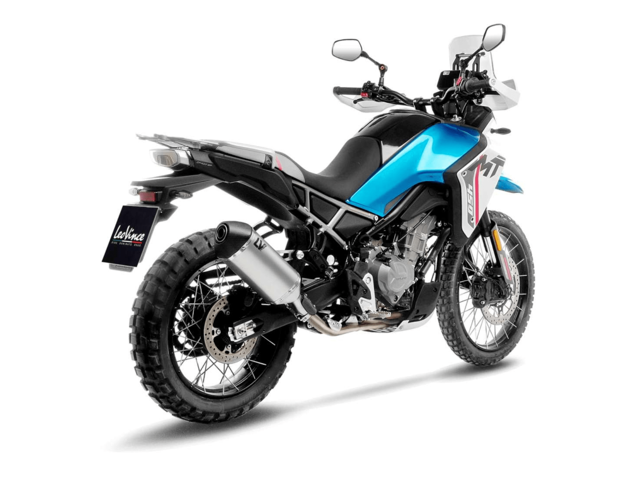 CF MOTO 450 MT LeoVince Exhaust LV-14 Slip-On Silencer 2024 - Slika 3