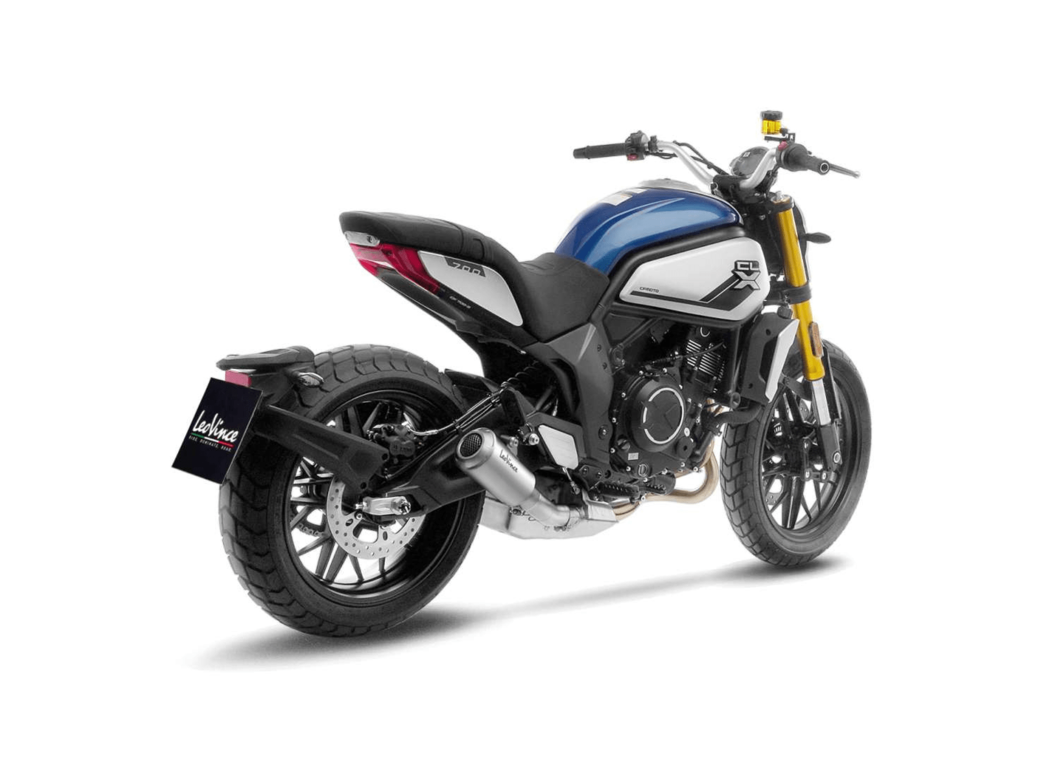 CF MOTO 700 CL-X LeoVince Exhaust LV-10 Slip-On Silencer 2021-2023 - Slika 3