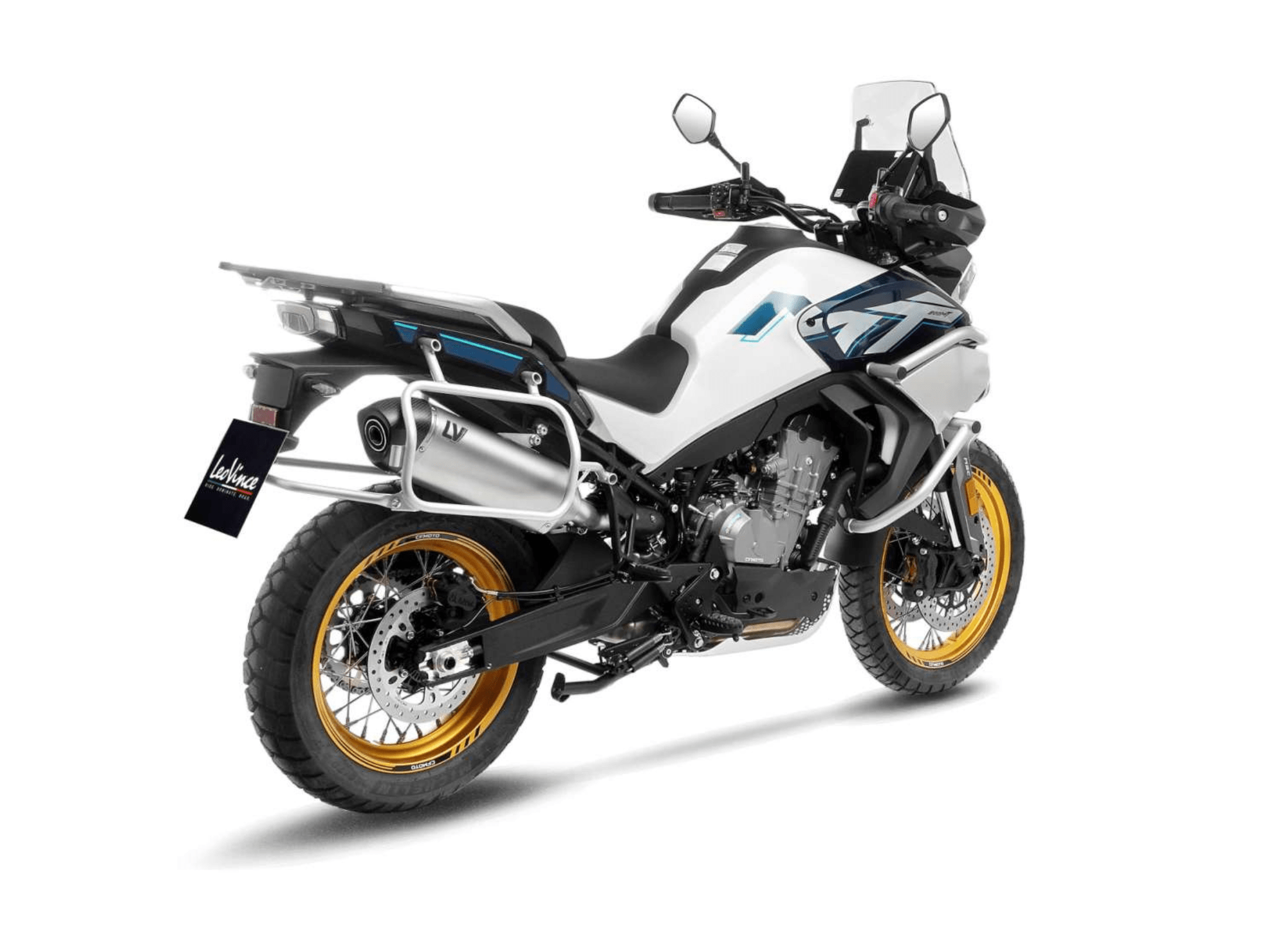CF MOTO 800 MT LeoVince Exhaust LV-14 Slip-On Silencer 2022-2024 - Slika 3