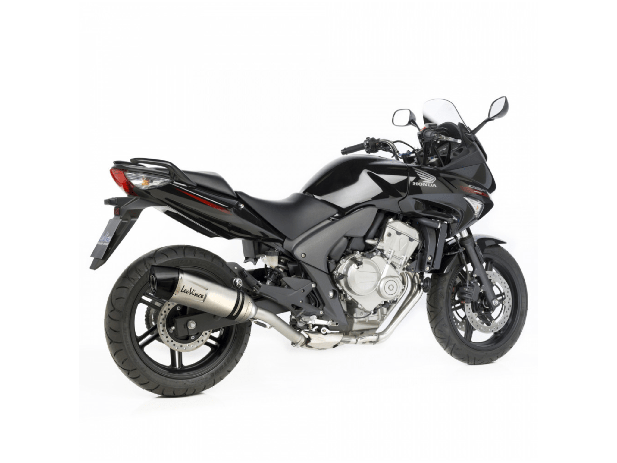 HONDA CBF 600 N LeoVince Exhaust LV ONE EVO Slip-On Silencer 2005-2011 - immagine 3