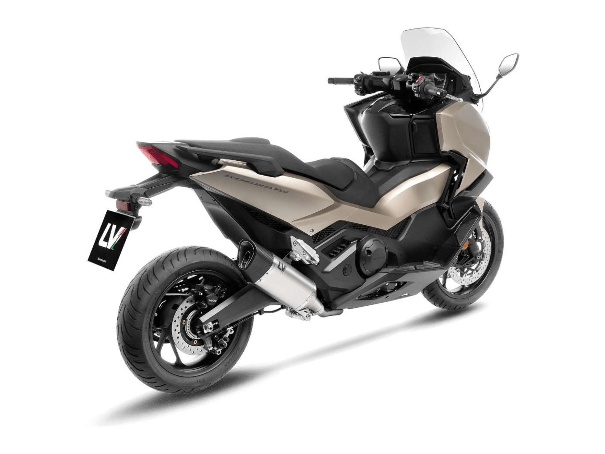 HONDA FORZA 750 LeoVince Exhaust LV-14 R Titanium Slip-On Silencer 2021-2024 - Slika 3